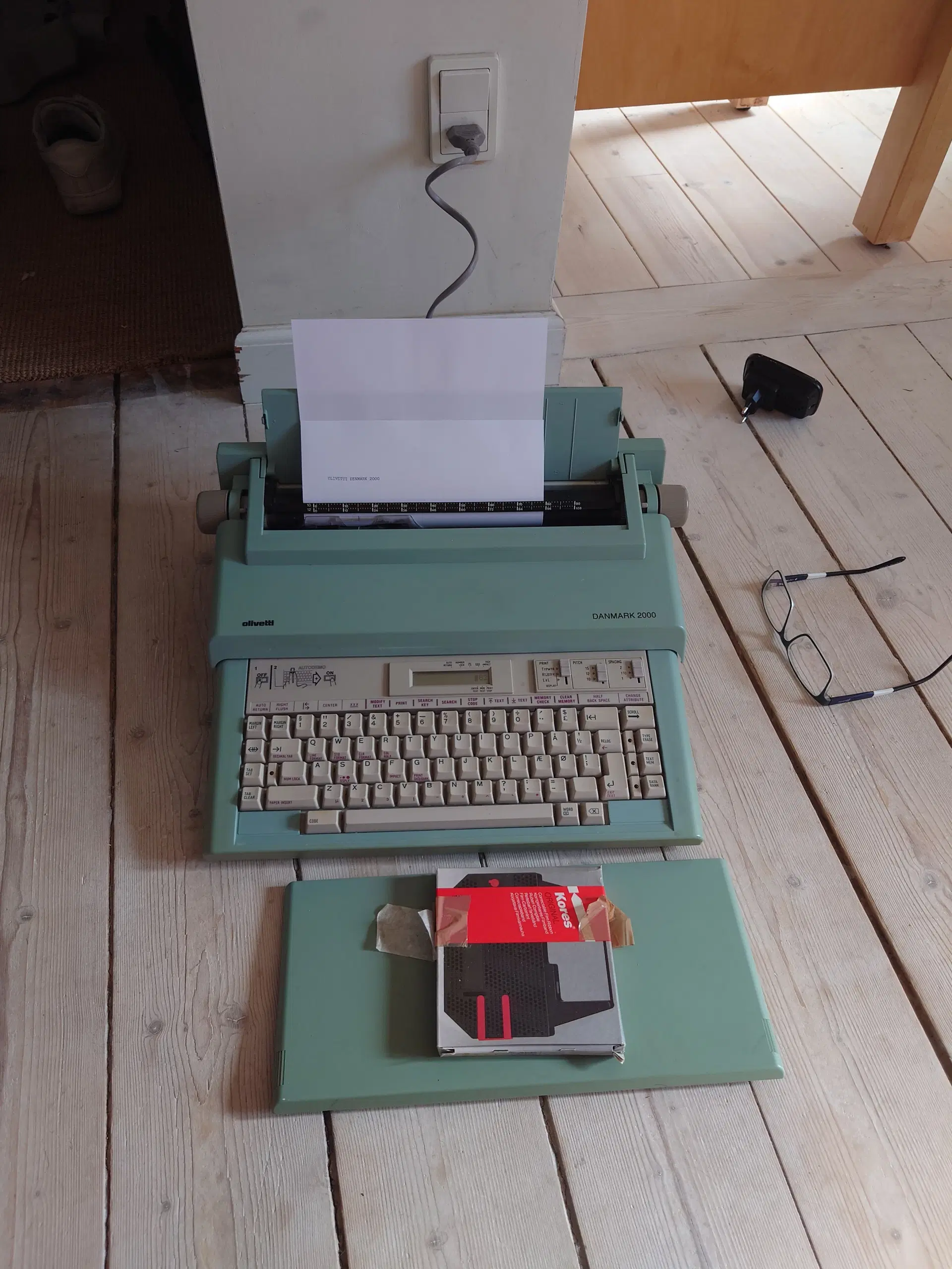 Olivetti Danmark 2000 skrivemaskine