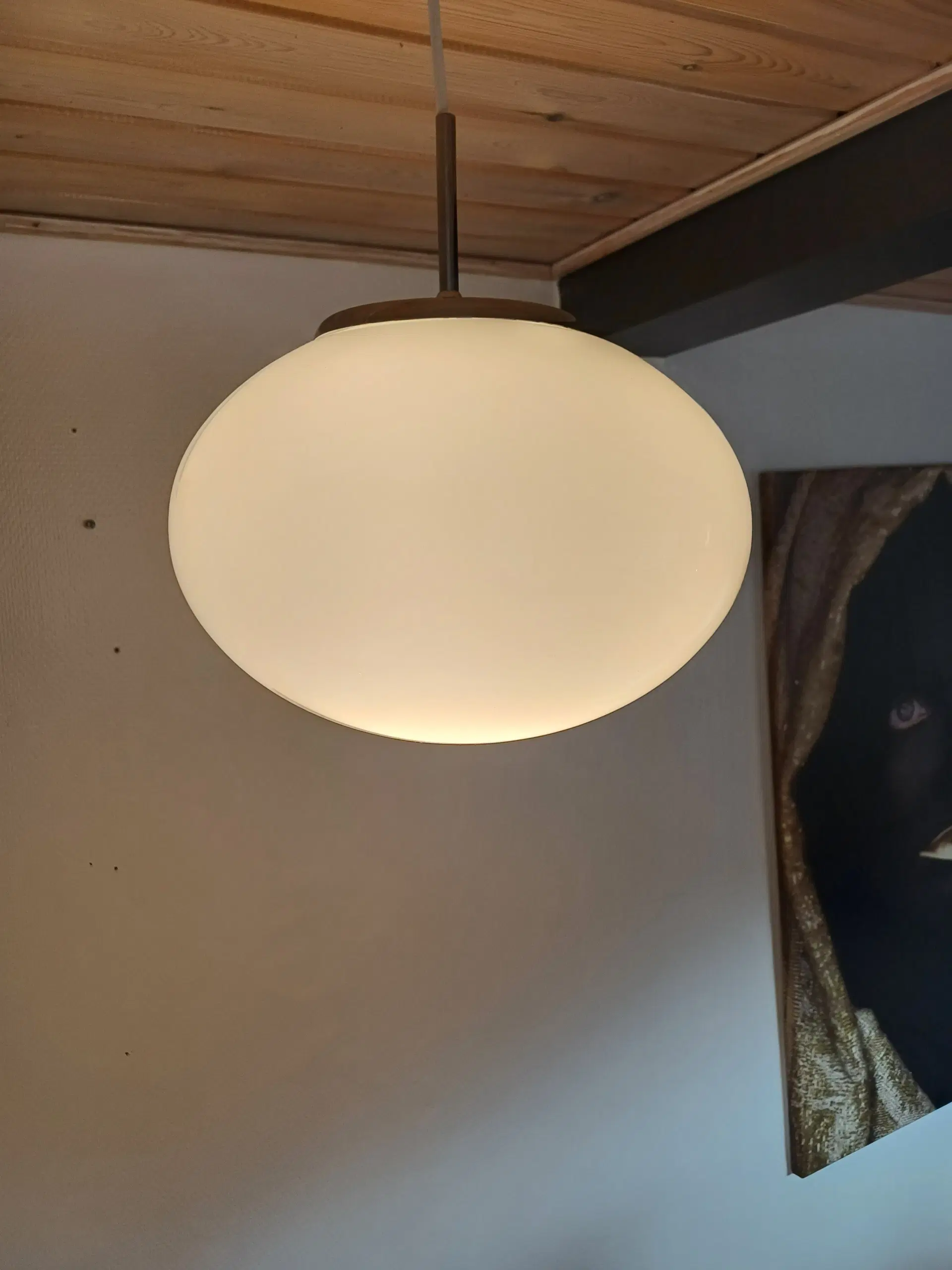 2 pendeler ø30 i ovale glas