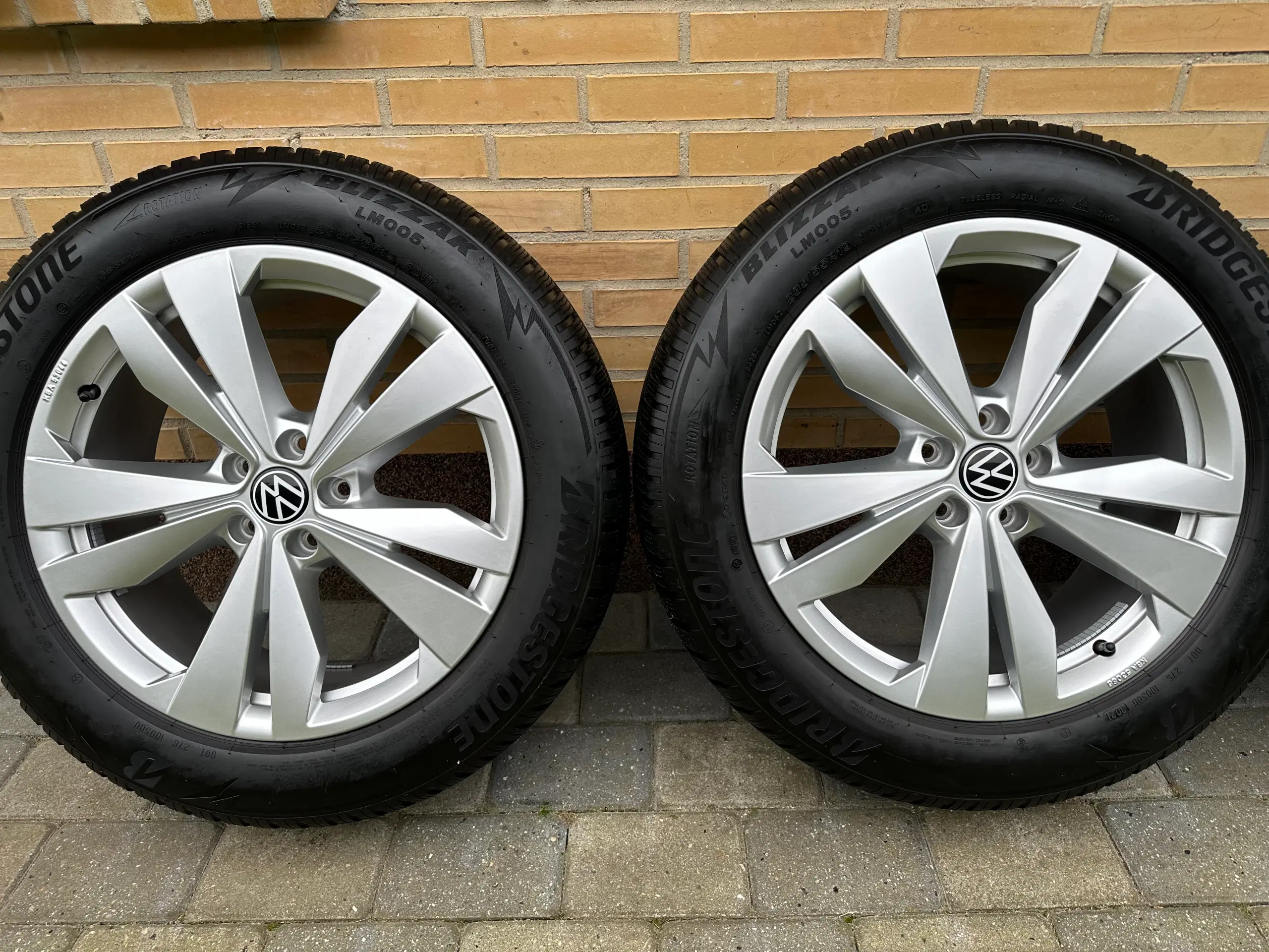 19” Originale VW/Skoda/Audi vinterfælge 5x112