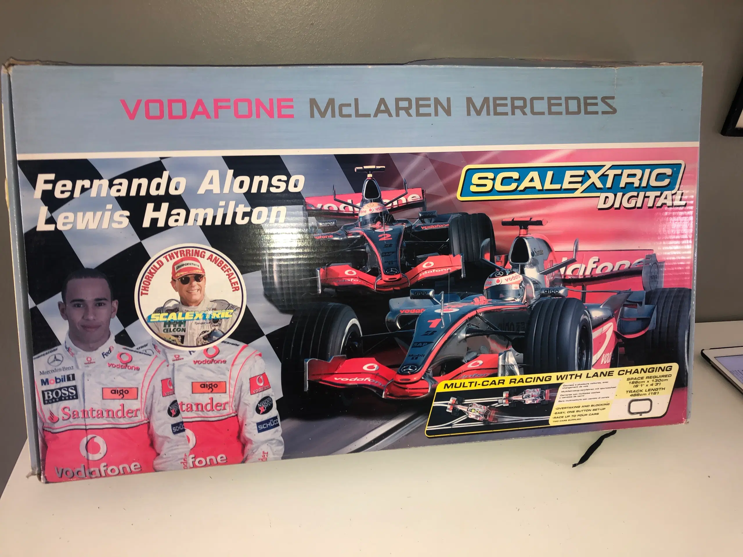 Scalextric Digital Hamilton  Alonso komplet sæt