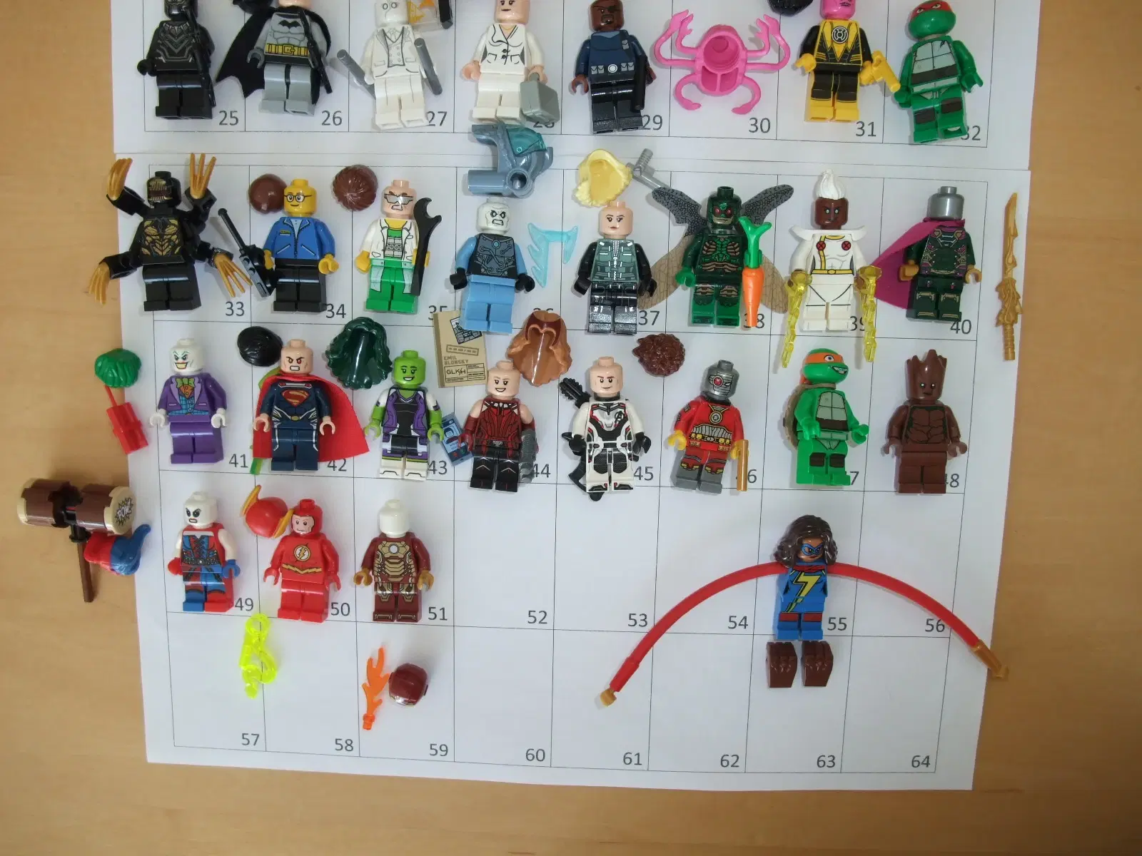 Lego Super Heroes Figurer