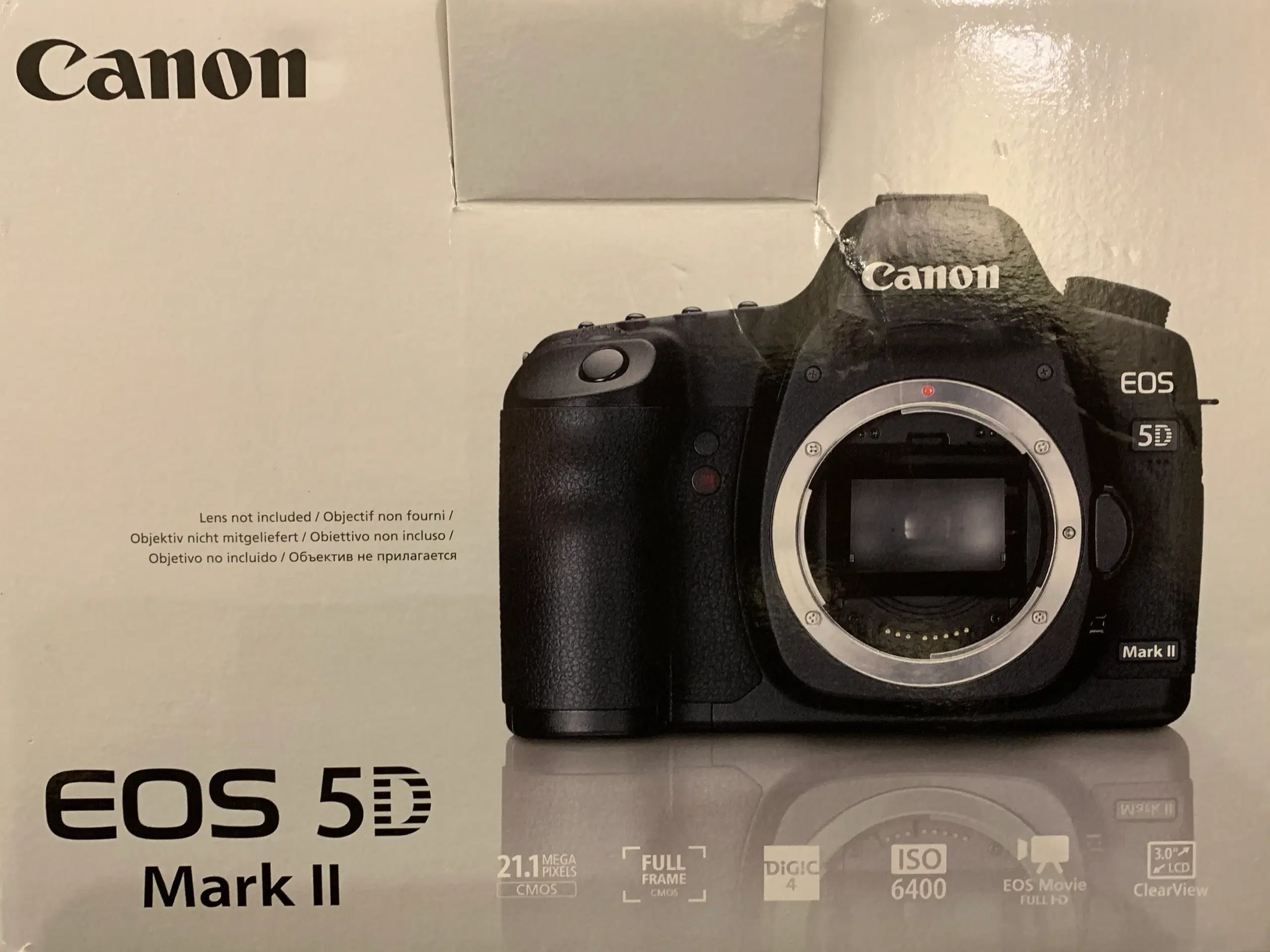 Canon D5 Mark II som ny