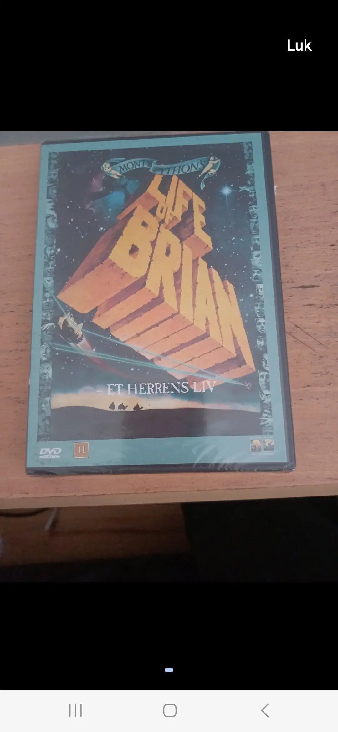 LIFE OF BRIAN DVD