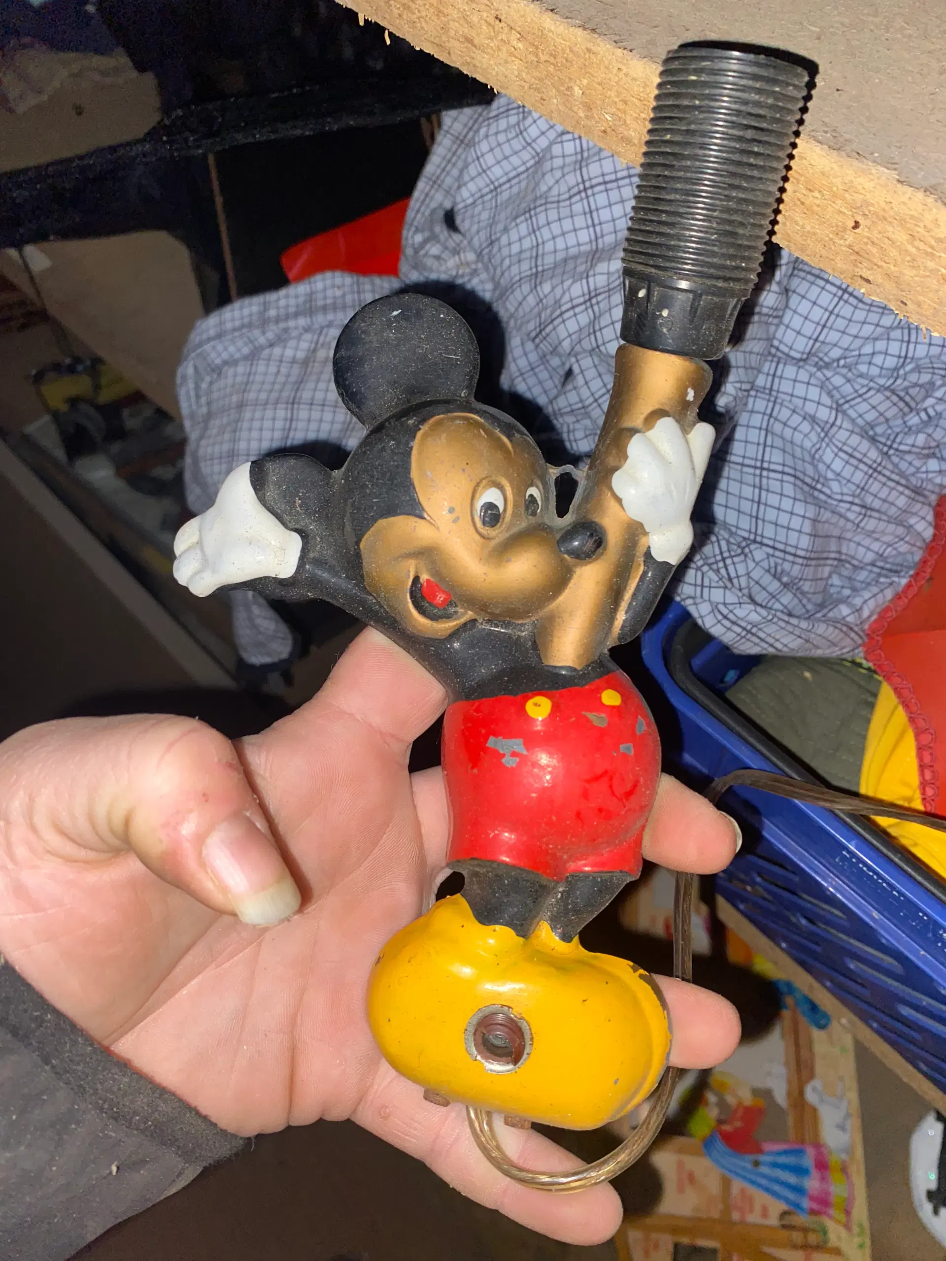 Mickey mouse lampe