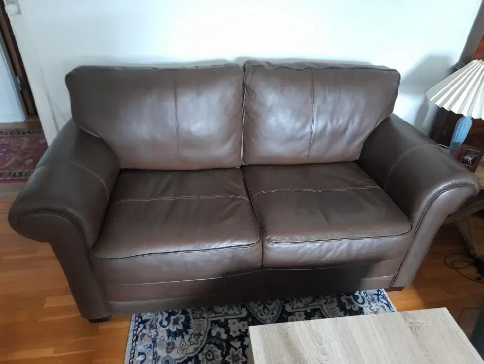 Læder sofa