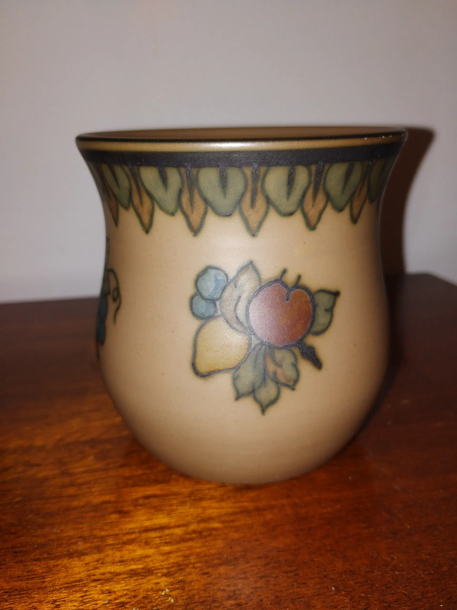 Hjorth keramik vase/krukke