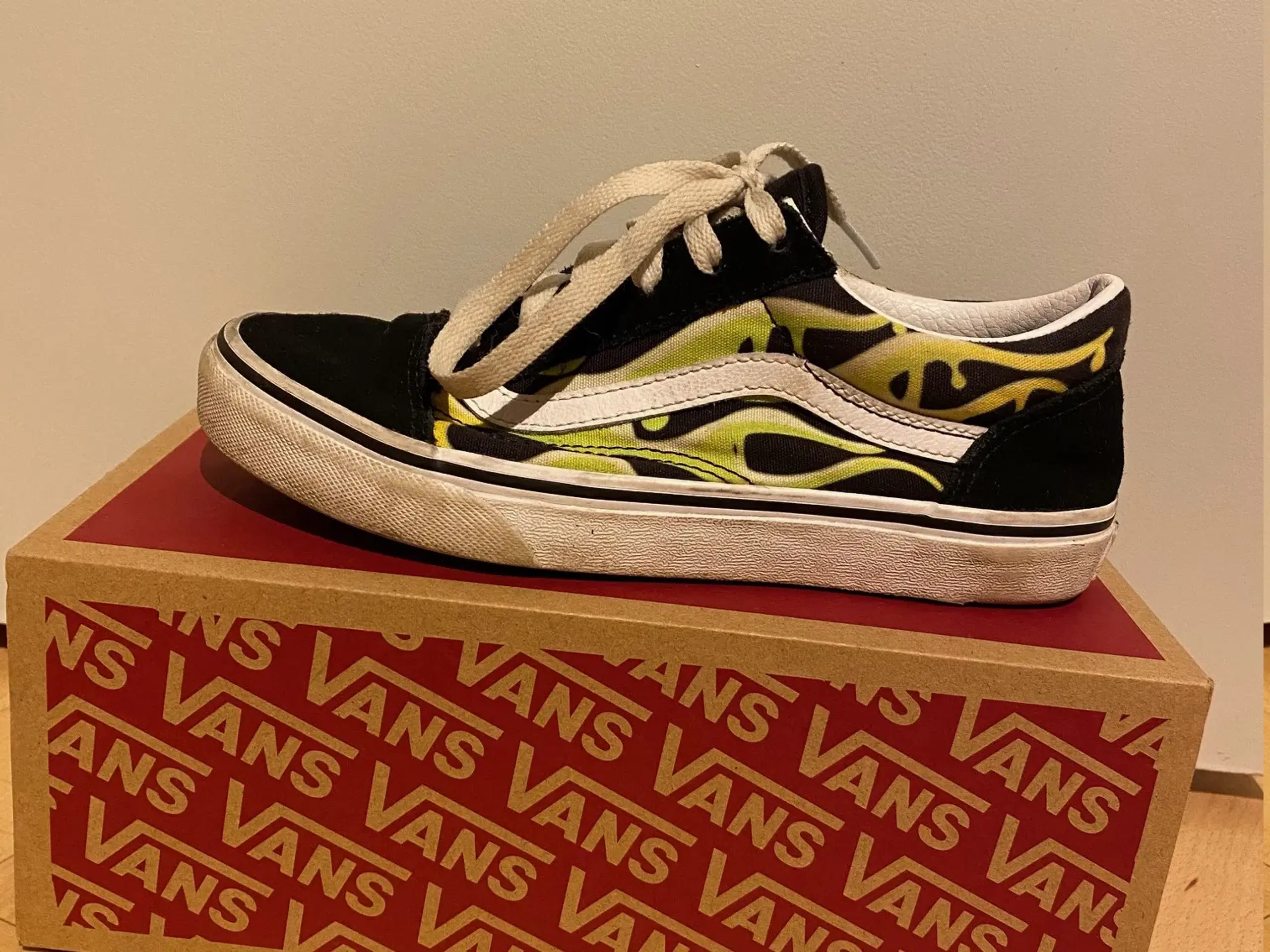 VANS sneakers Old Skool  Slime Flame str 35 m/k