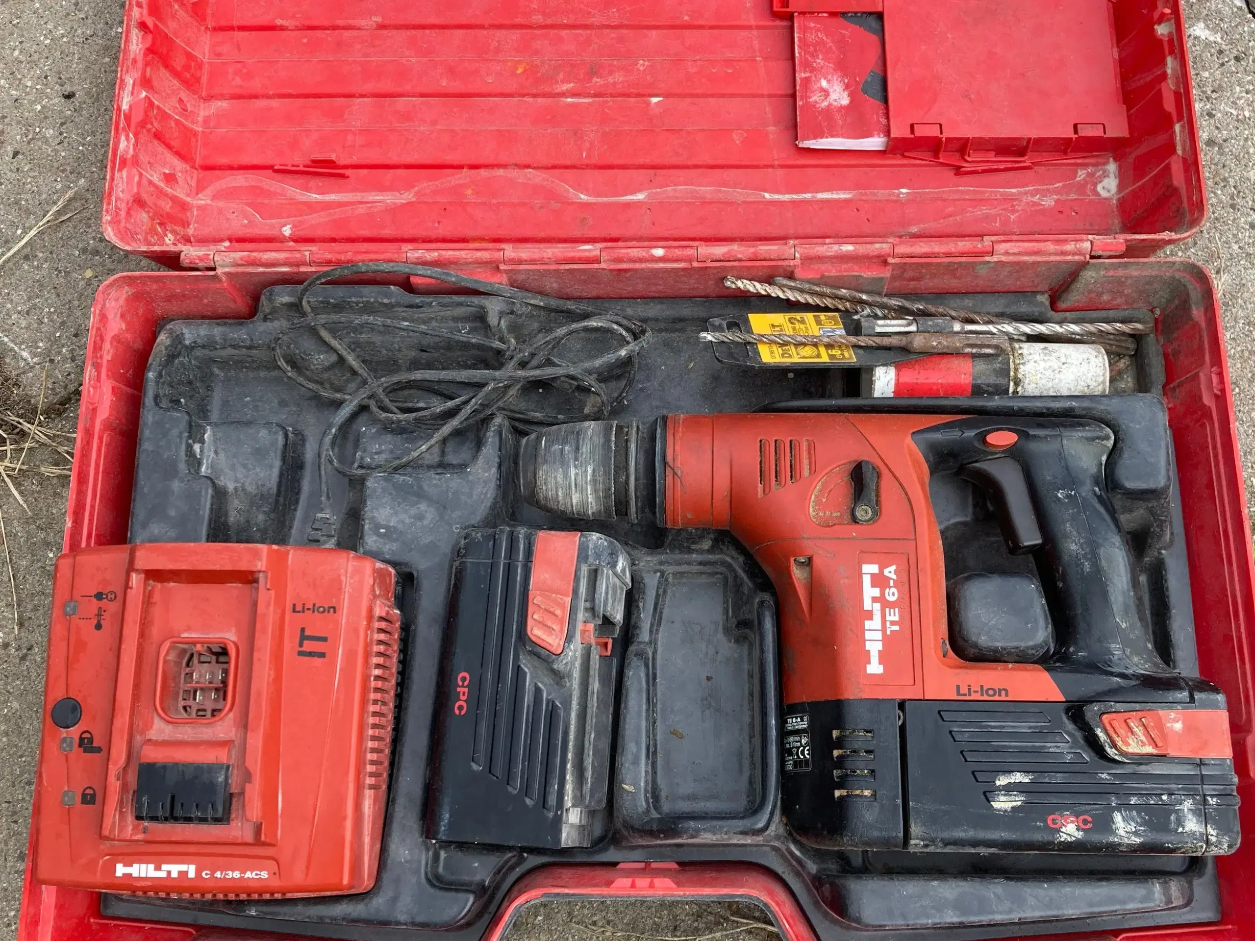 TE 6-A Hilti batteri-borehammer