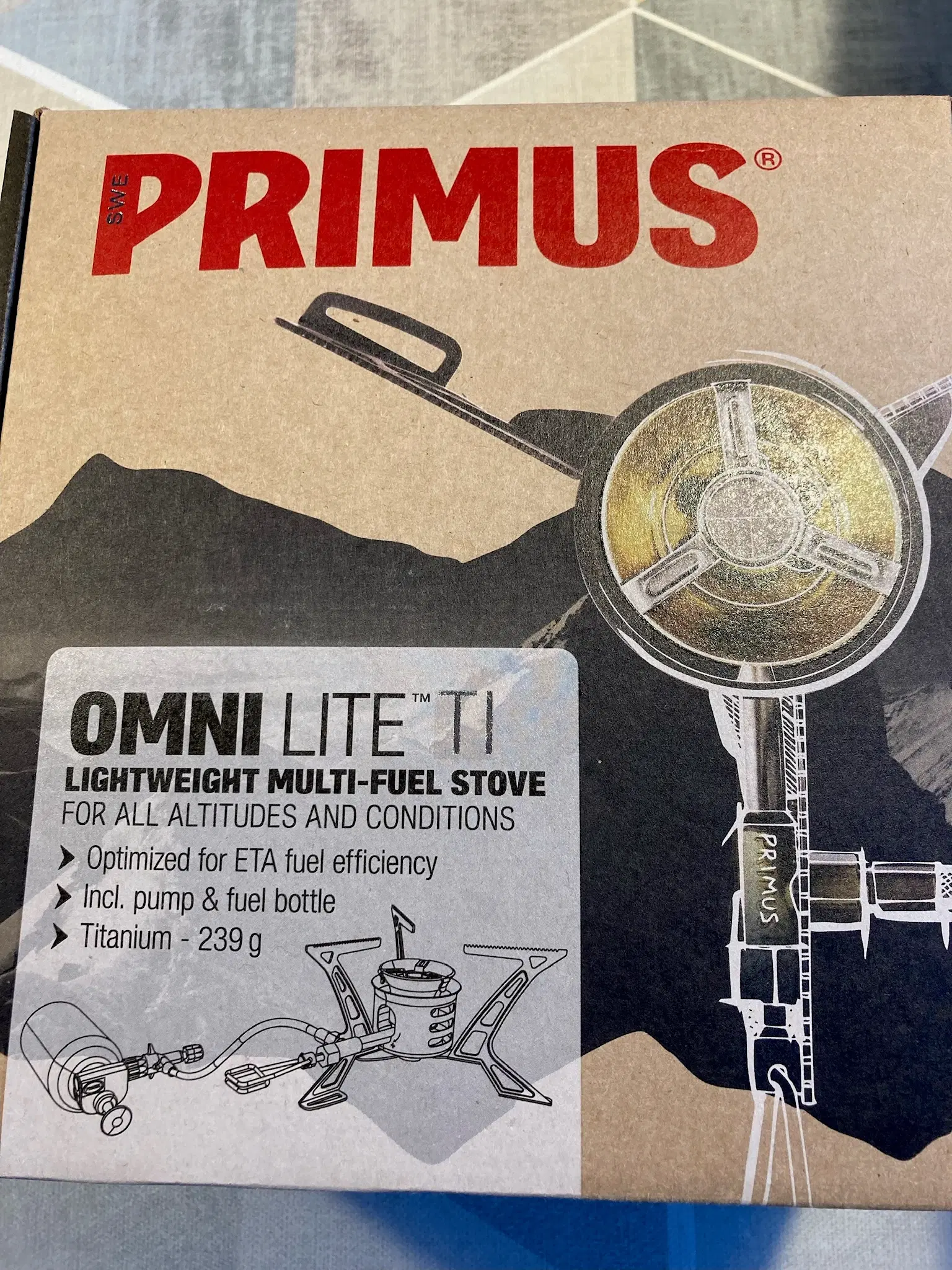 Primus OmniLite Ti Multibrænder