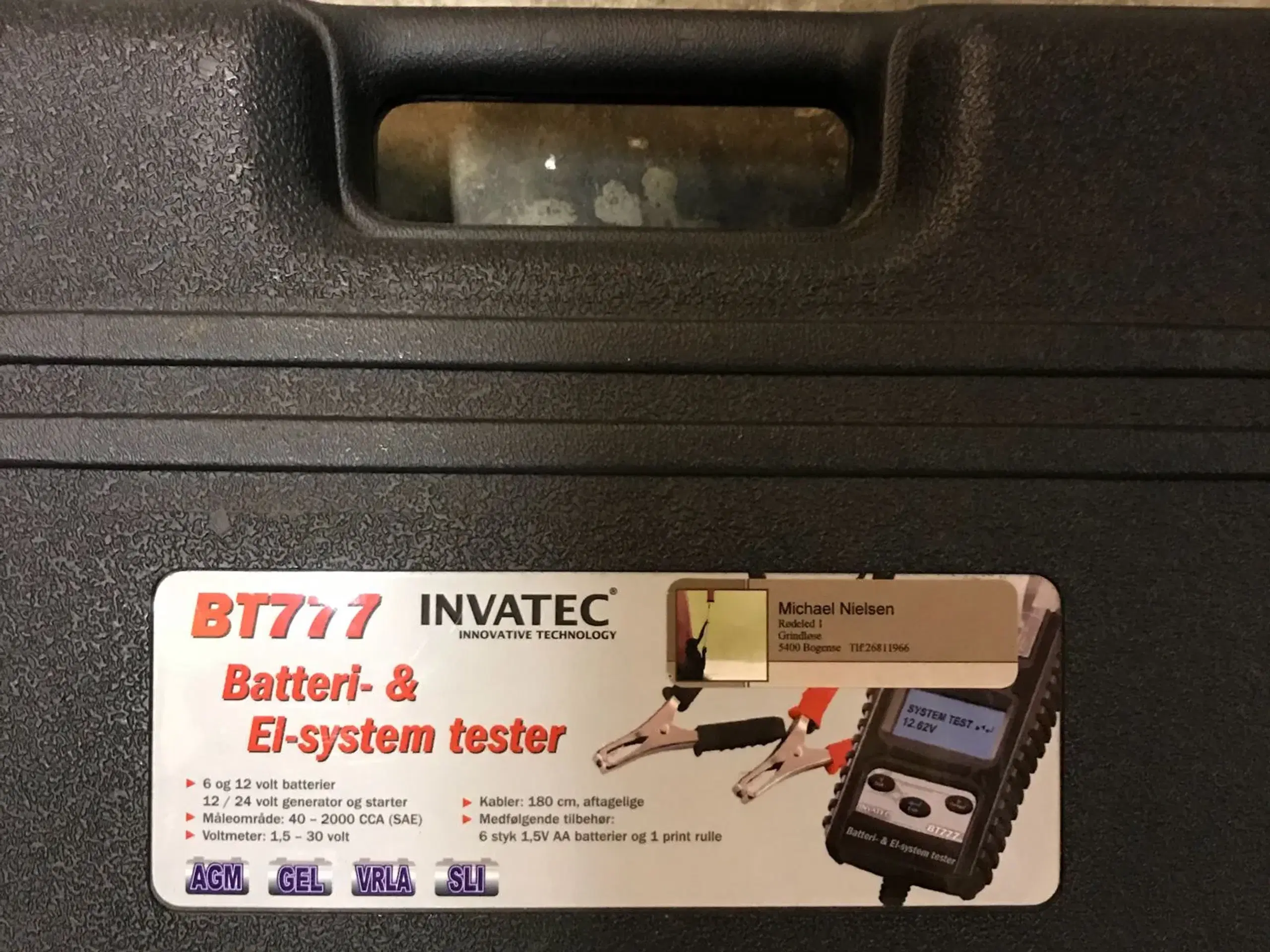 Batteri tester