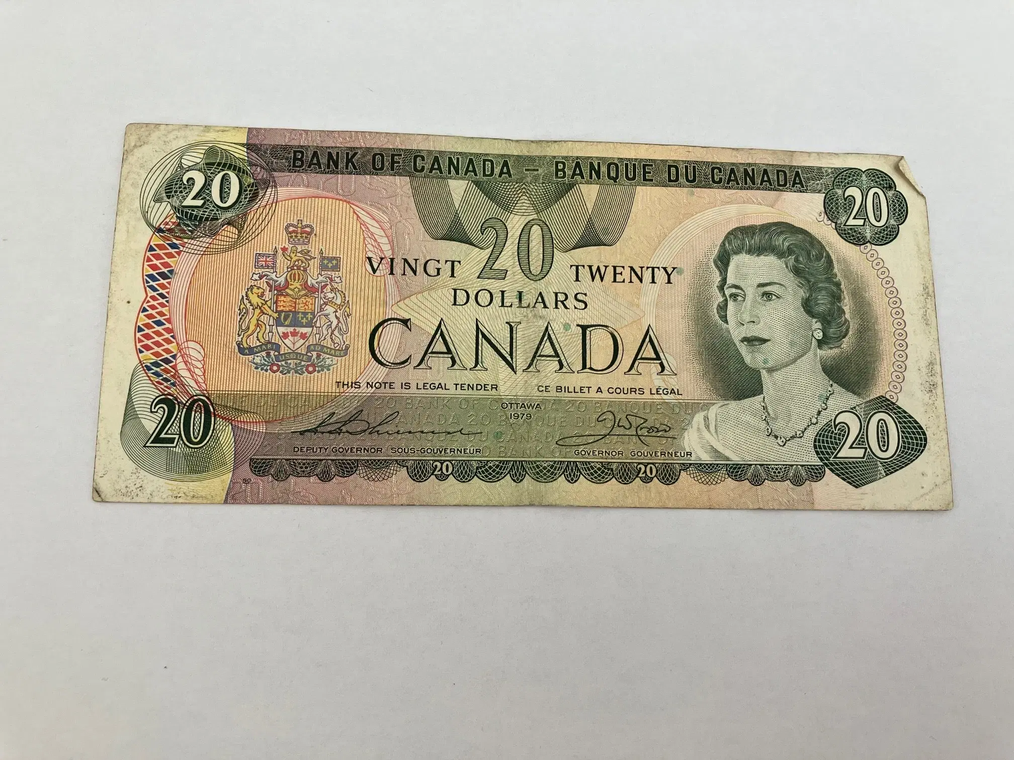 20 Dollar Canada 1979