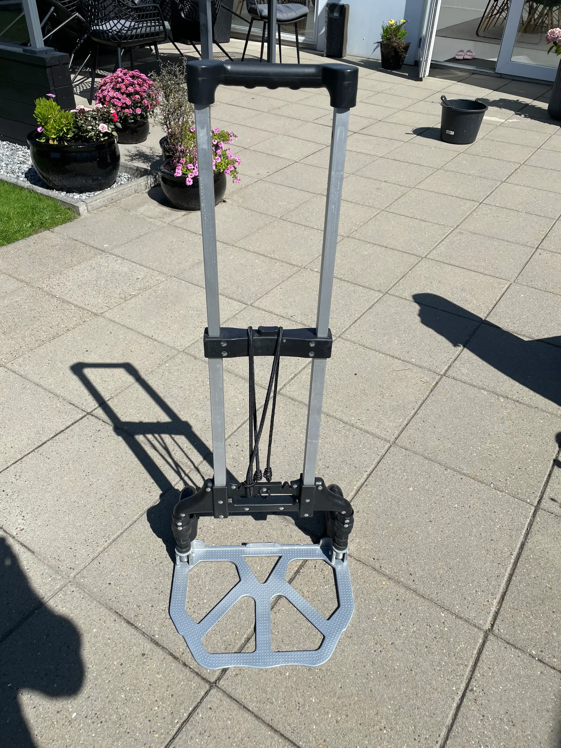 Camping trolley og tørestativ