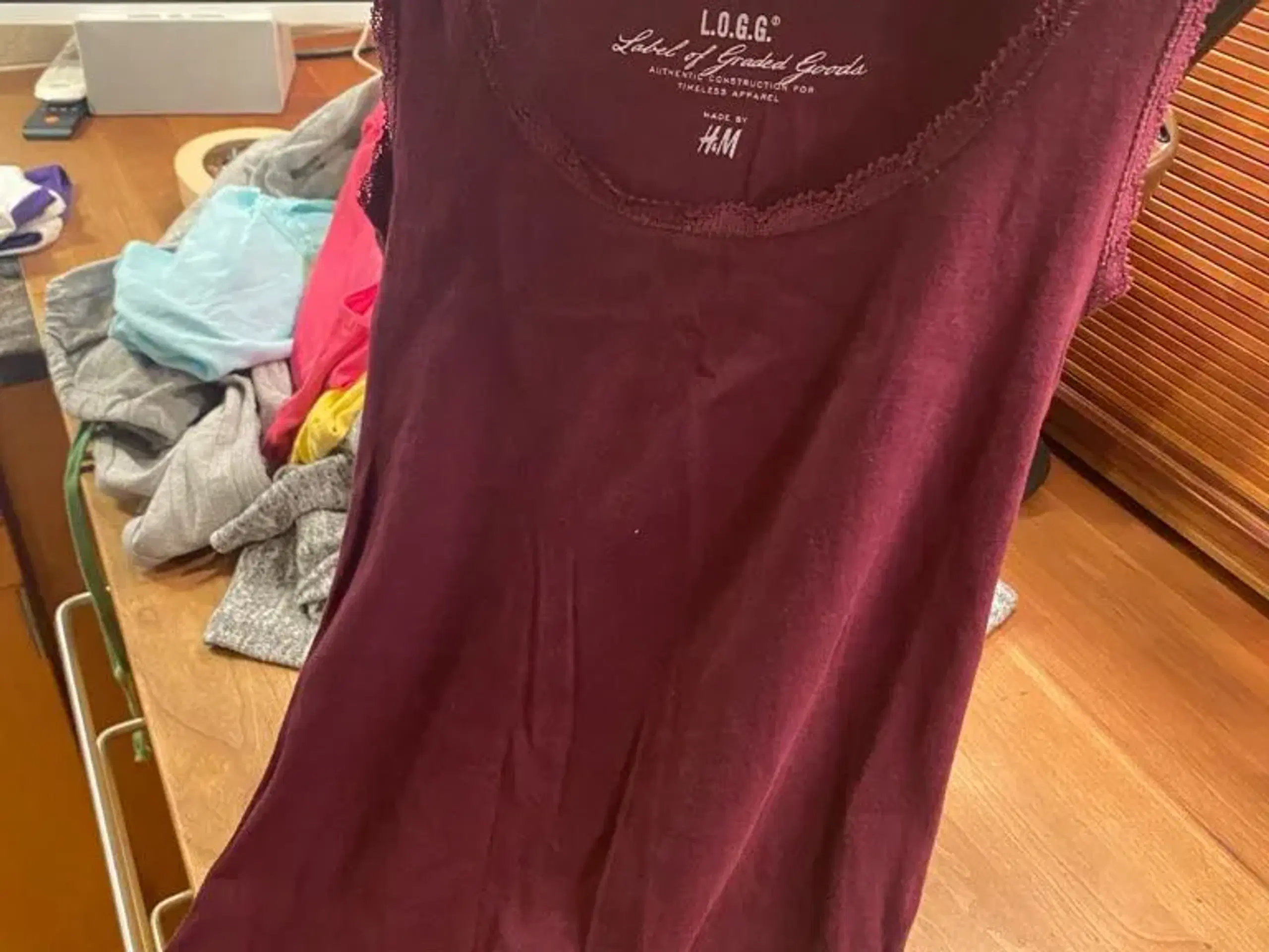 Flot Bordeaux bluse str S