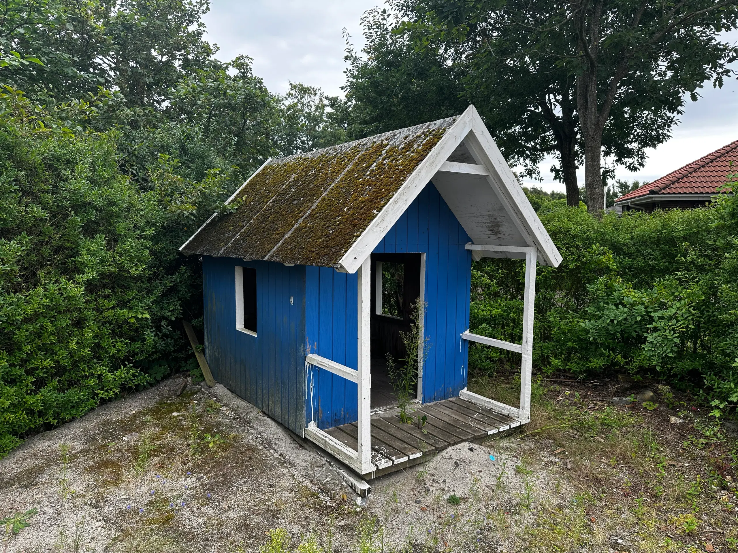 Gyngestativ og legehus i Skjern