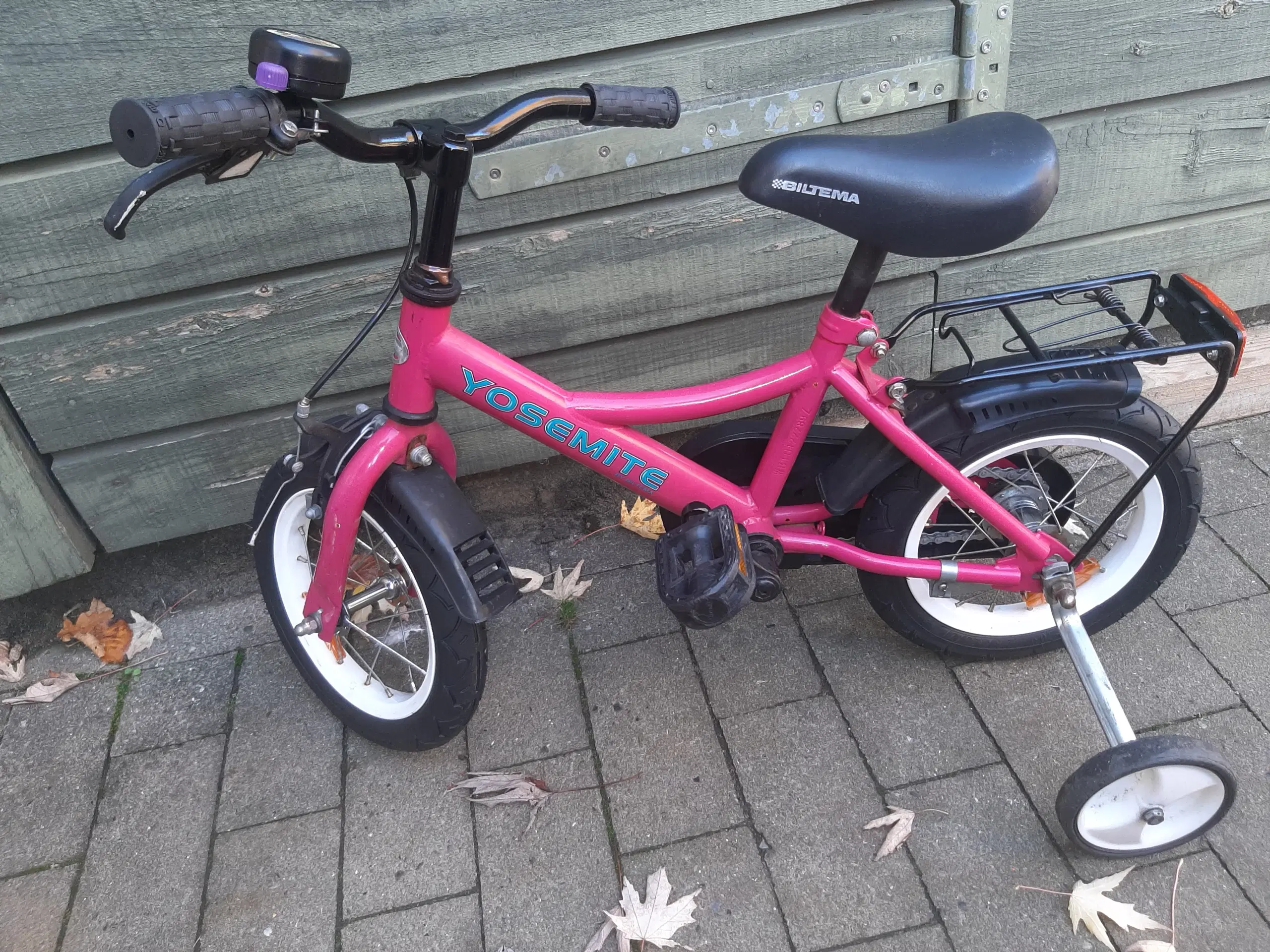 12" pige barne cykel 2,5-4år.