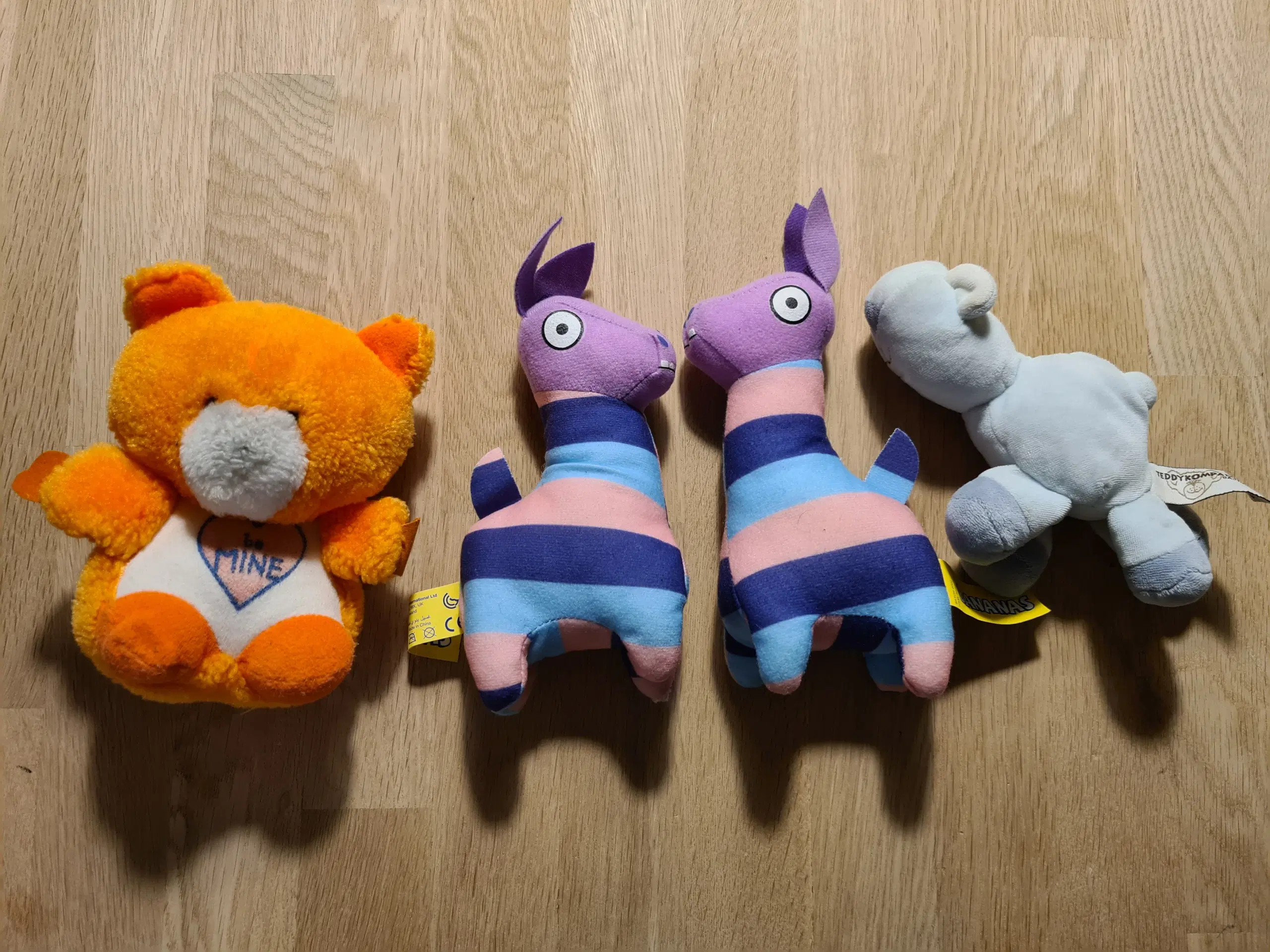 Bamser - tøjdyr - bamse - lama