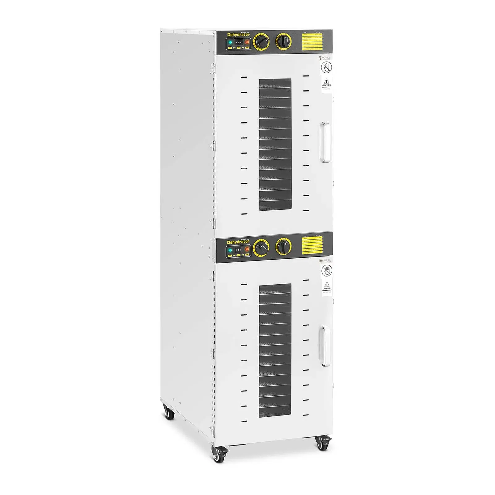 Dehydrator – 3150 W – 32 tørrehylder – 2 kamre