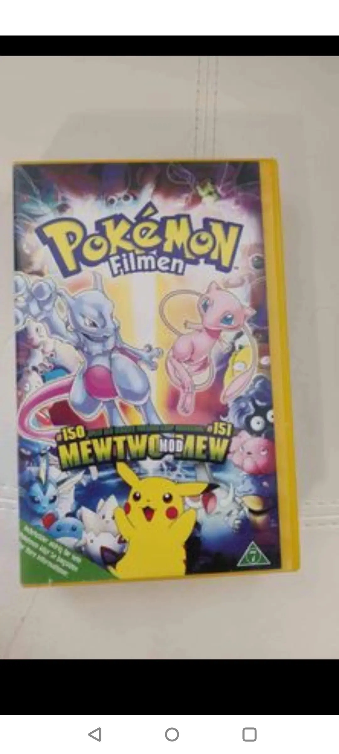 Pokémon filmen vhs