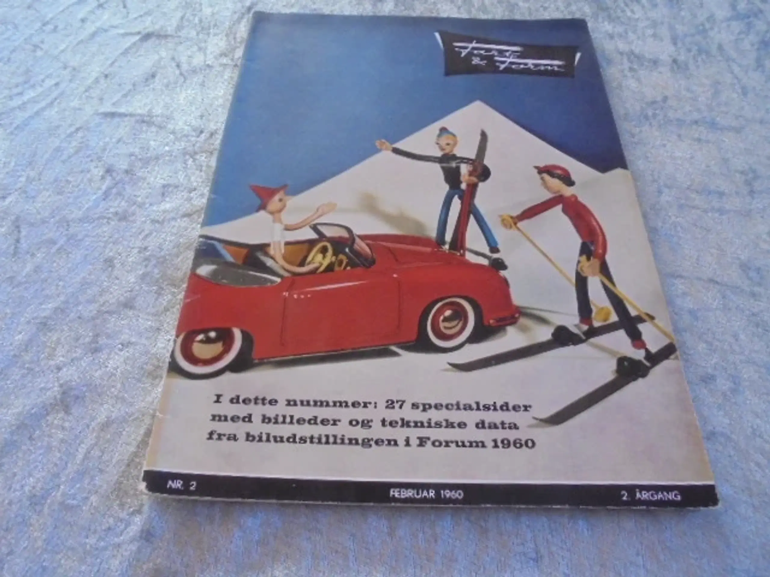 Bilmagasinet Fart  form – Nr. 2 fra 1960