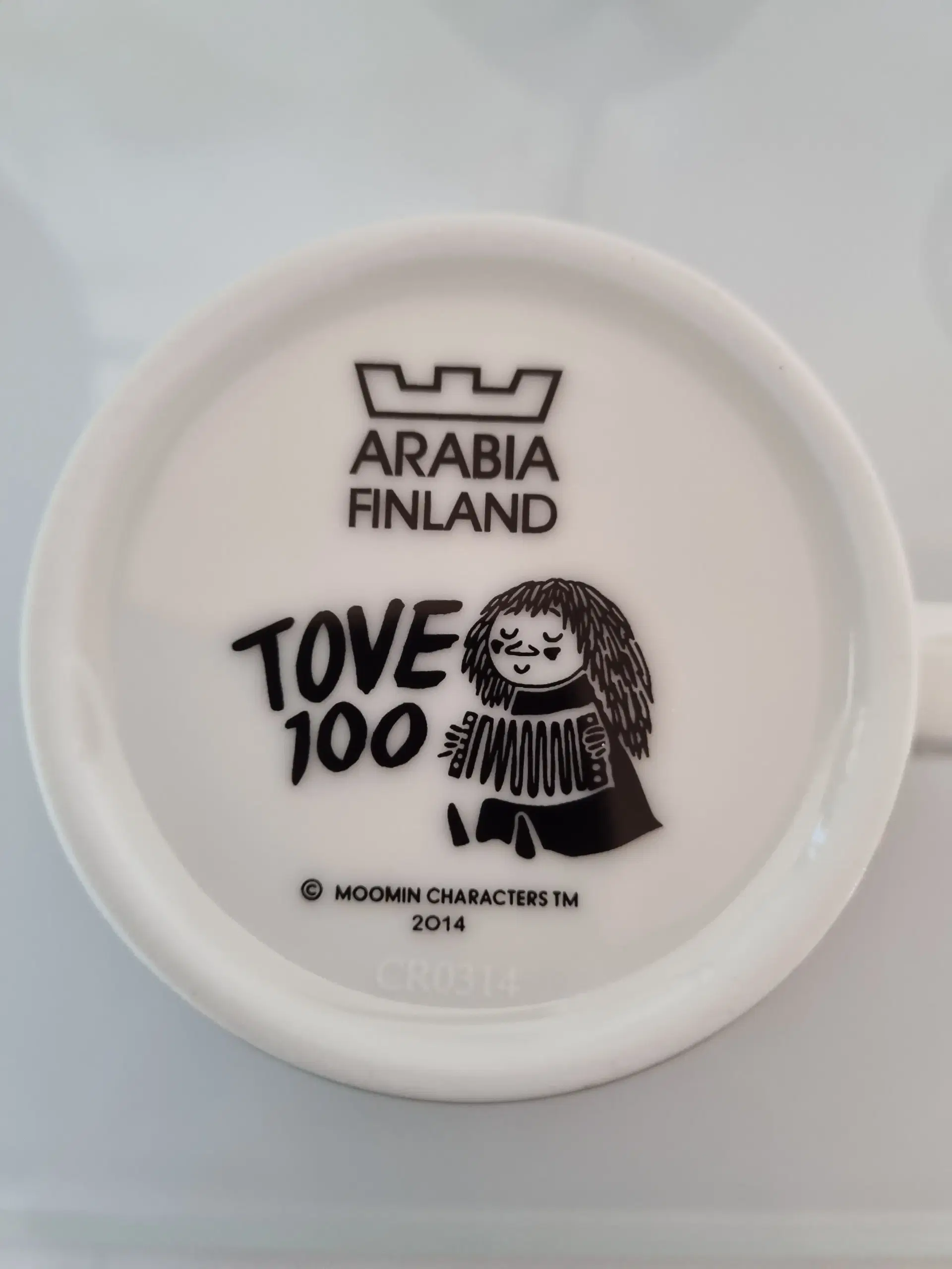 Arabia Mumi Tove 100 jubilæums stel