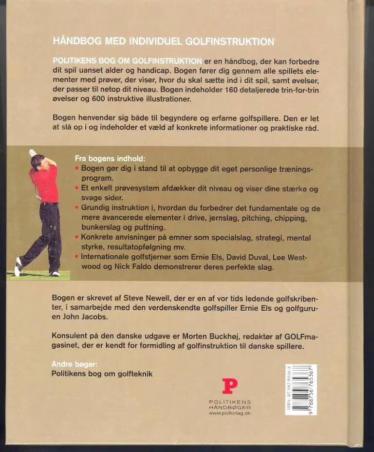 Golf instruktion