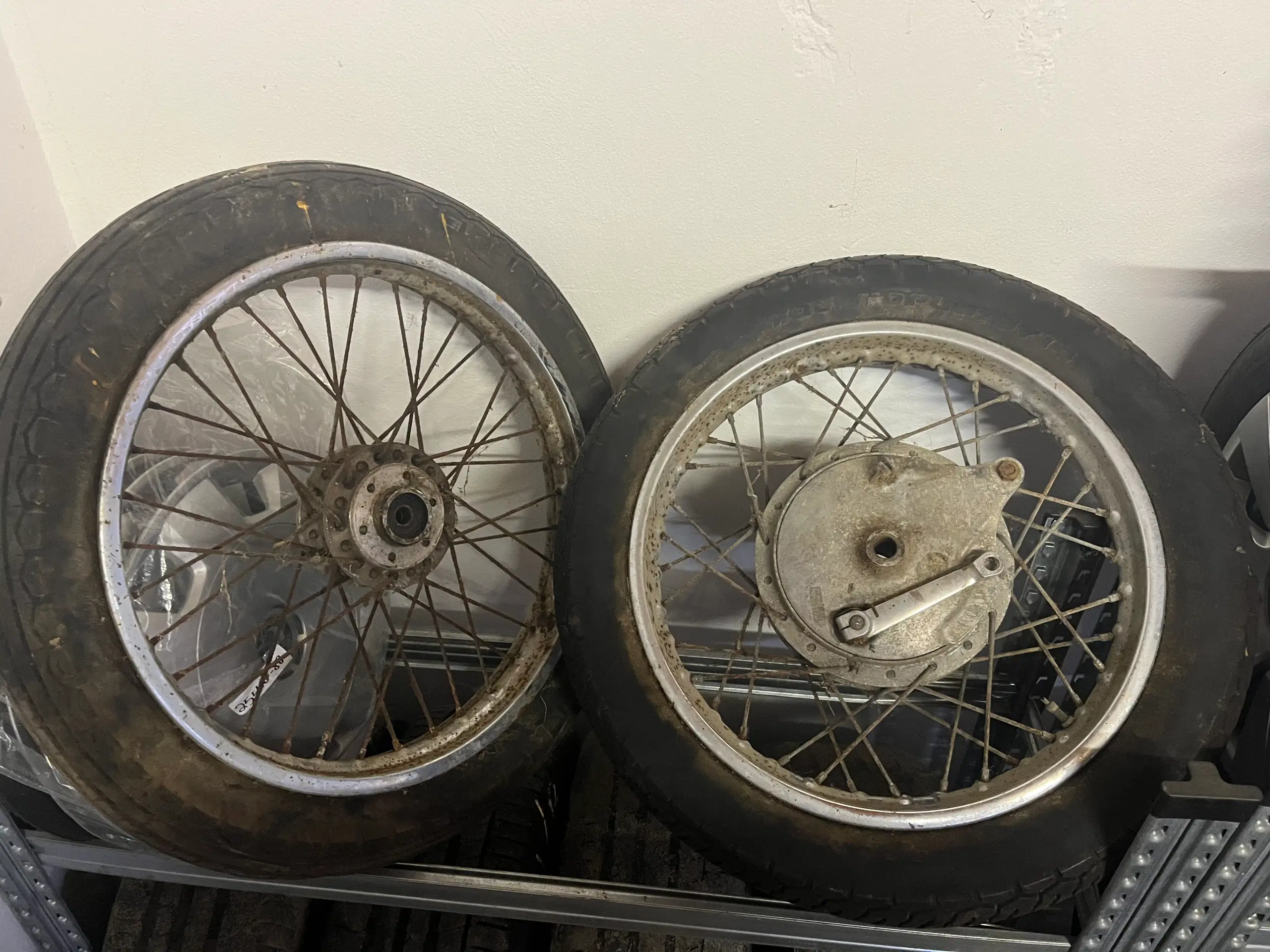 For og baghjul til Suzuki gt 500