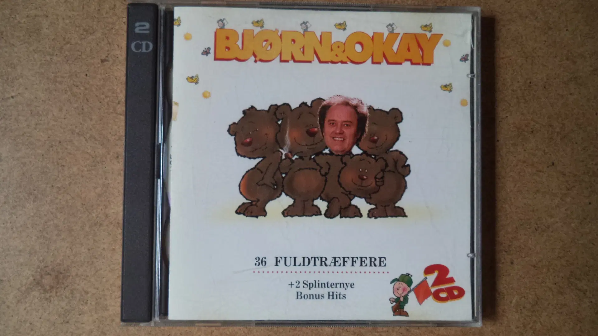 Bjørn  Okay ** 36 Fuldtræffere + 2 (2-CD) (81391)