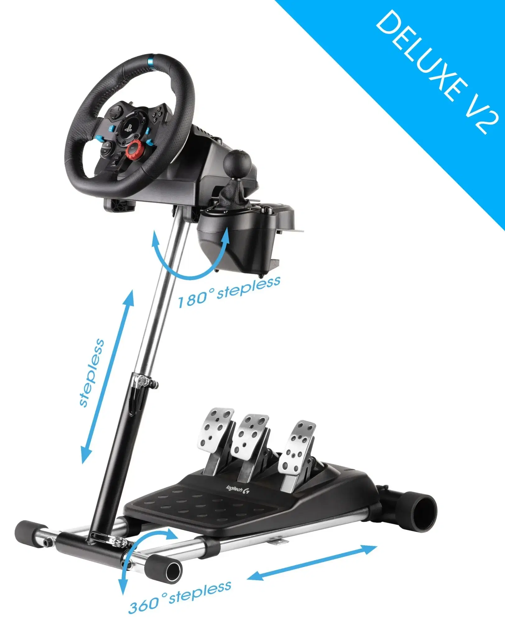 Logitech G920 med Wheel Stand Pro