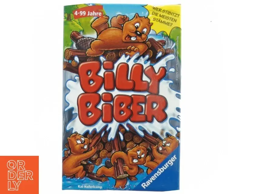 Billy Biber Spil fra Ravensburger (str 18 x 11 cm)