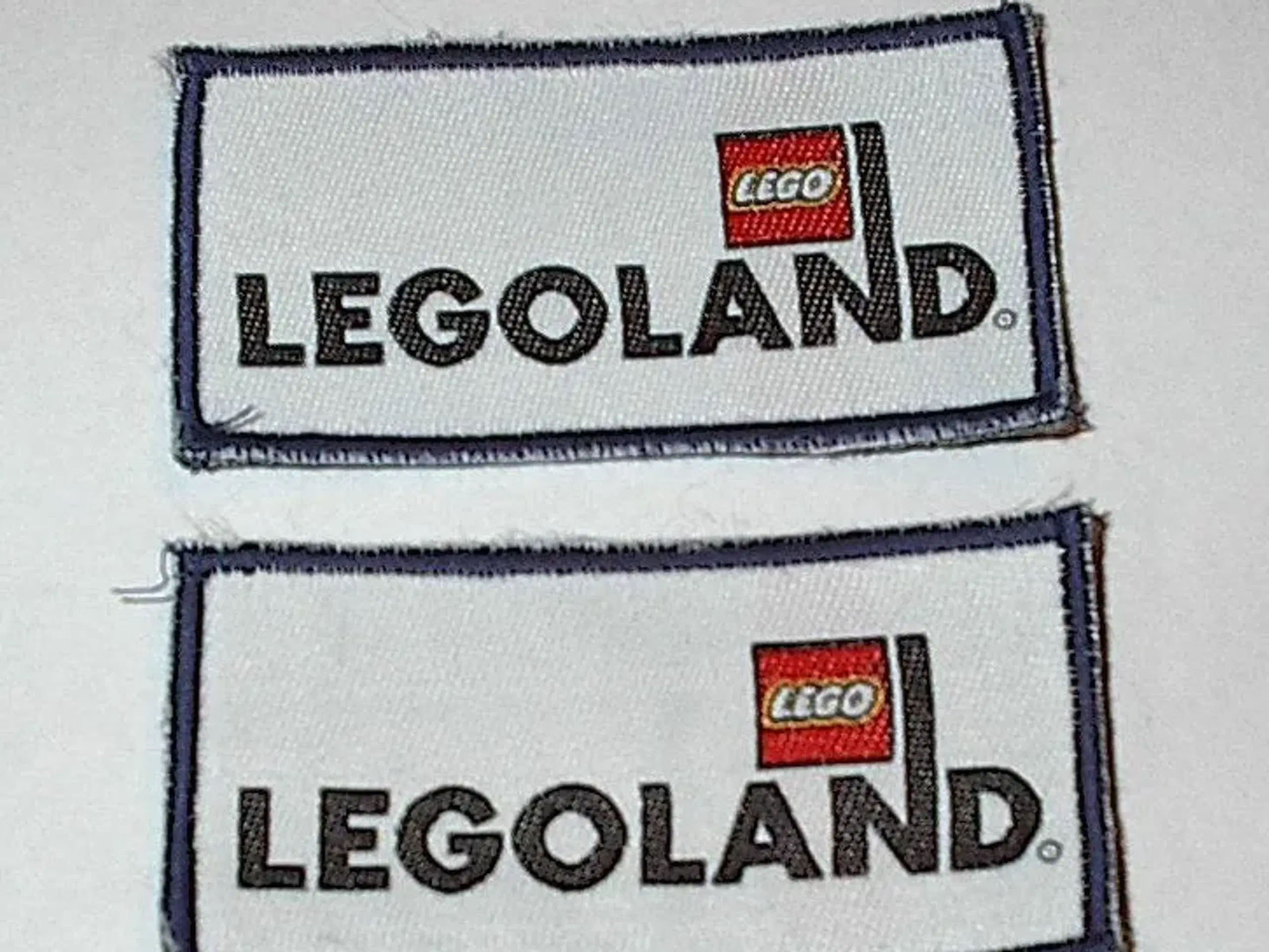 2 Stof mærker LEGOLAND til påsyning