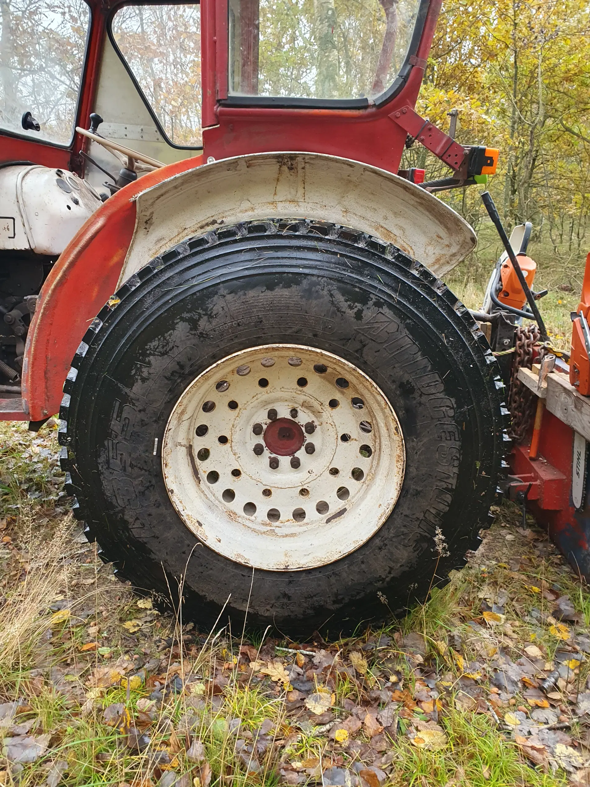 Traktor græshjul