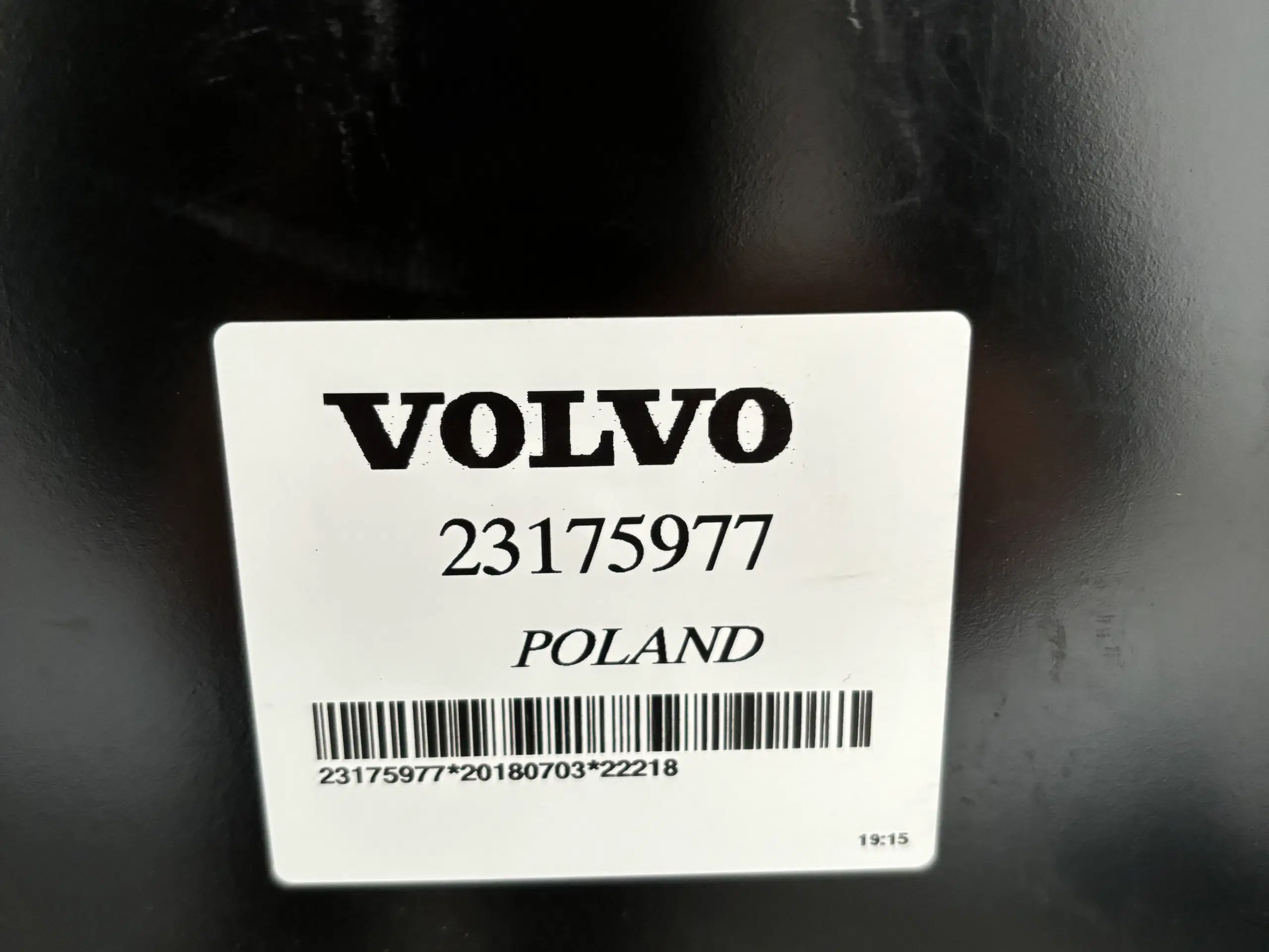 AD-Blue tank VOLVO