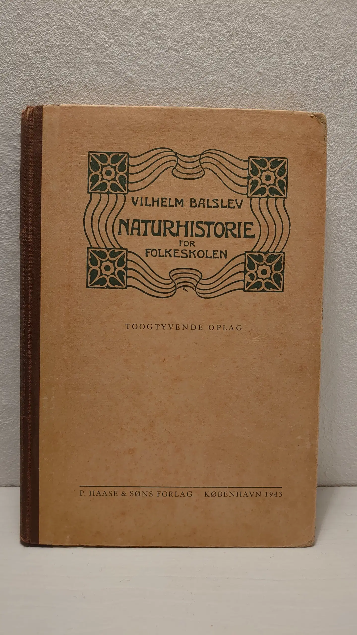 Vilhelm Balslev:Naturhistorie for Folkeskolen1943