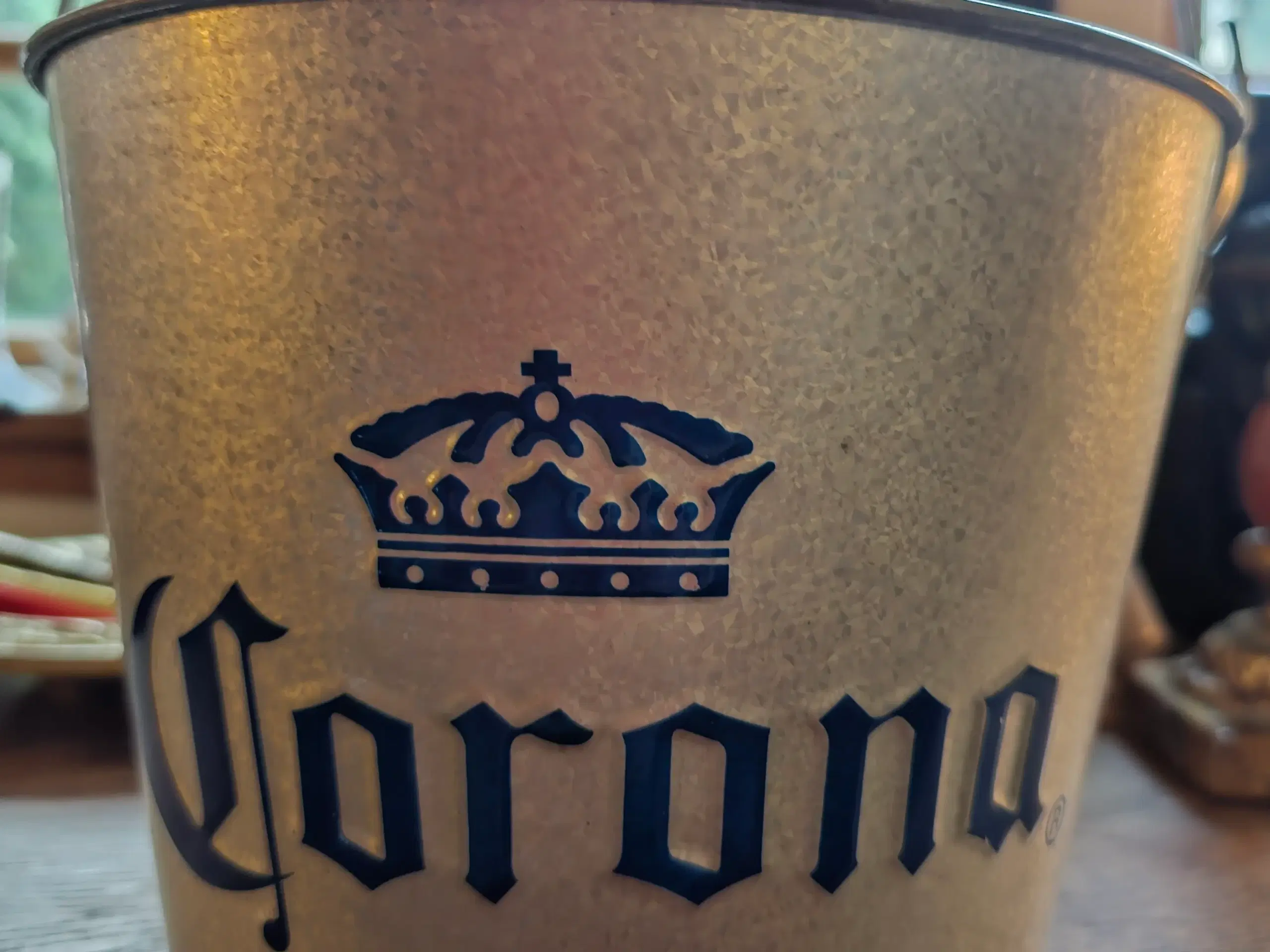 Corona galvaniseret Isspand