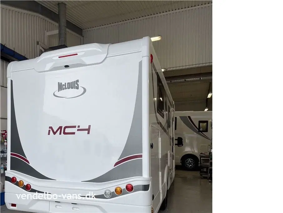 2024 - McLouis Mc4 873 G Matic   5 personers Autocamper - Enkeltsenge som nemt kan omdannes til King-Size dobbeltseng