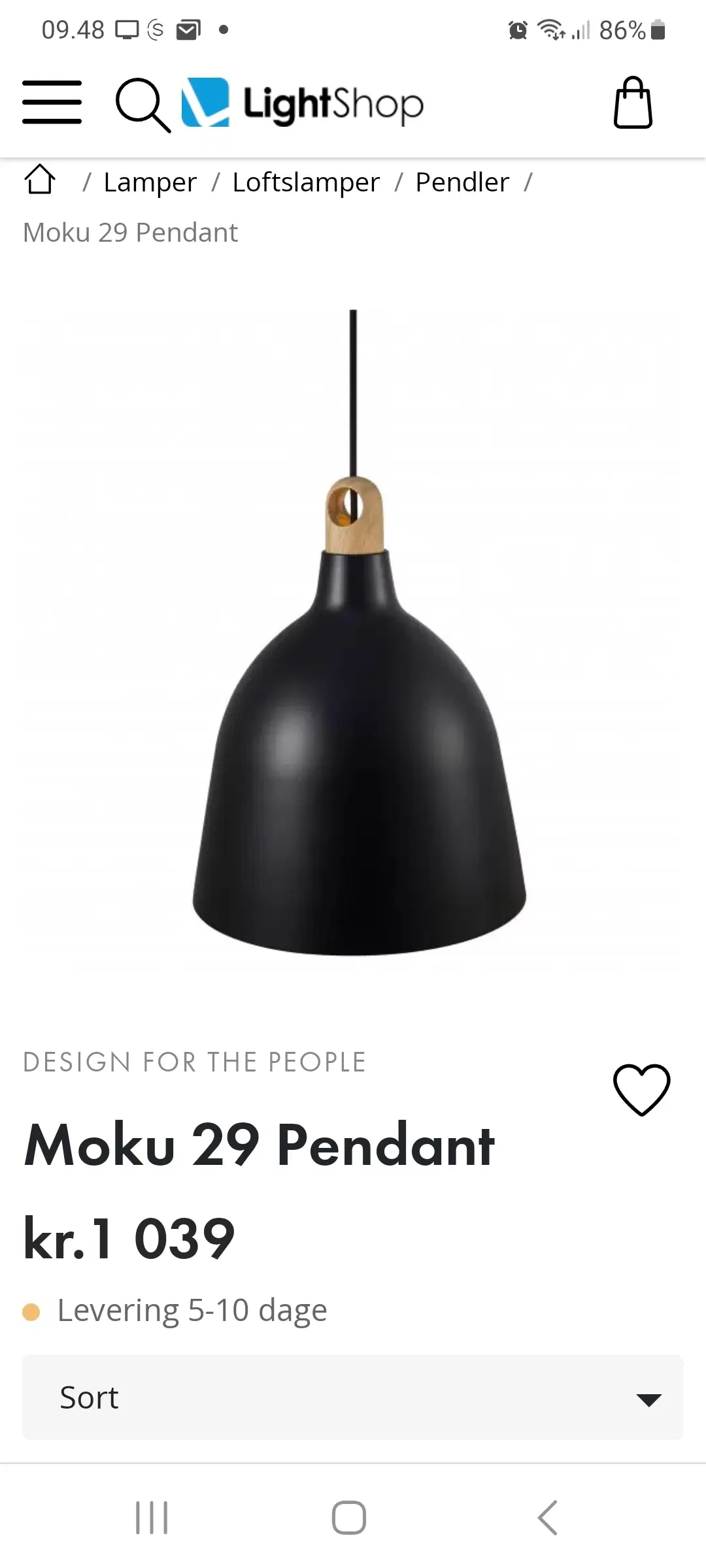 Nordlux lampe moku