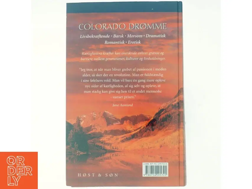 Colorado drømme : en roman om den modne passion af Jane Aamund (Bog)