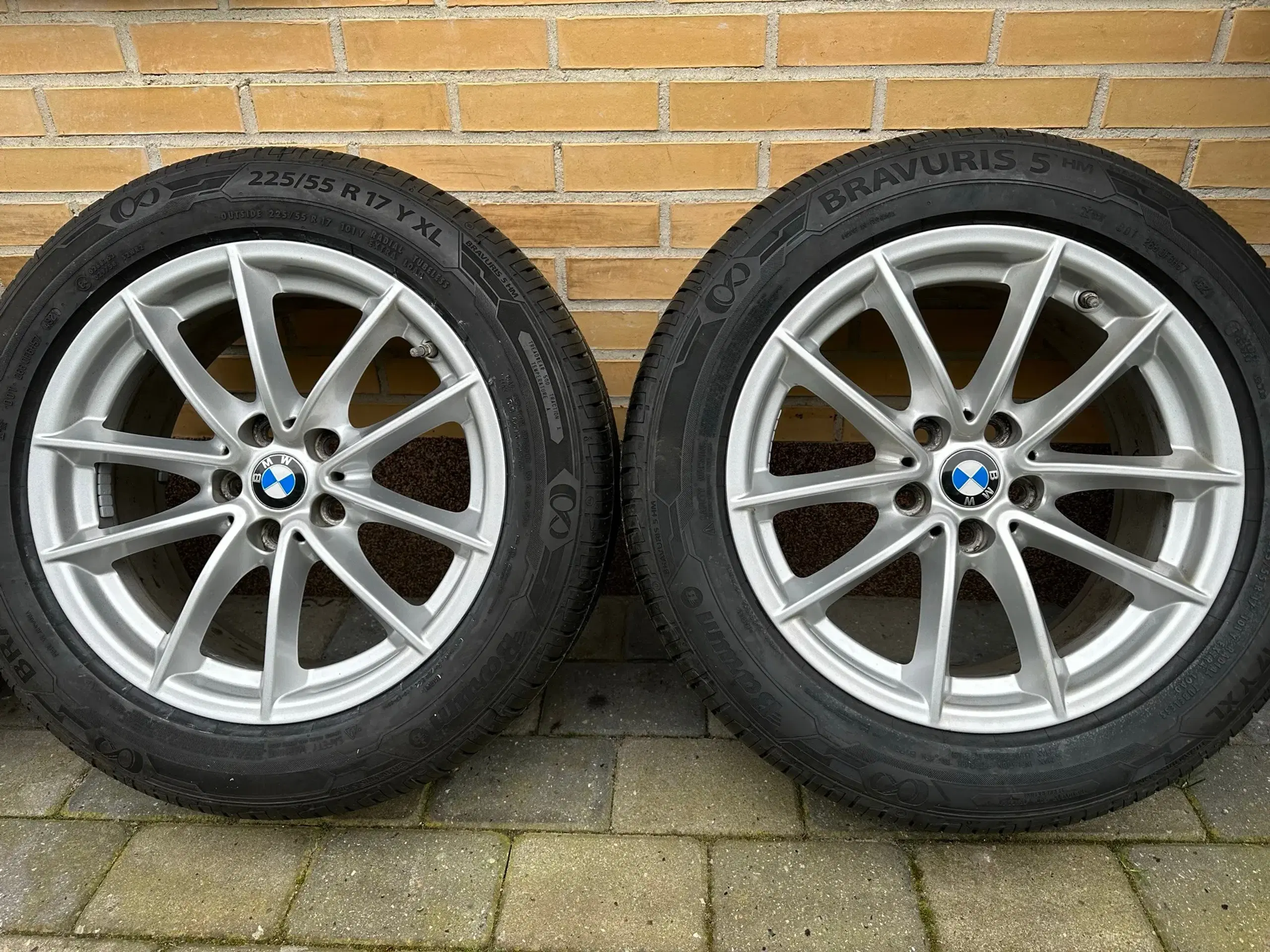 17" Originale BMW/Audi 5x112 med tpms