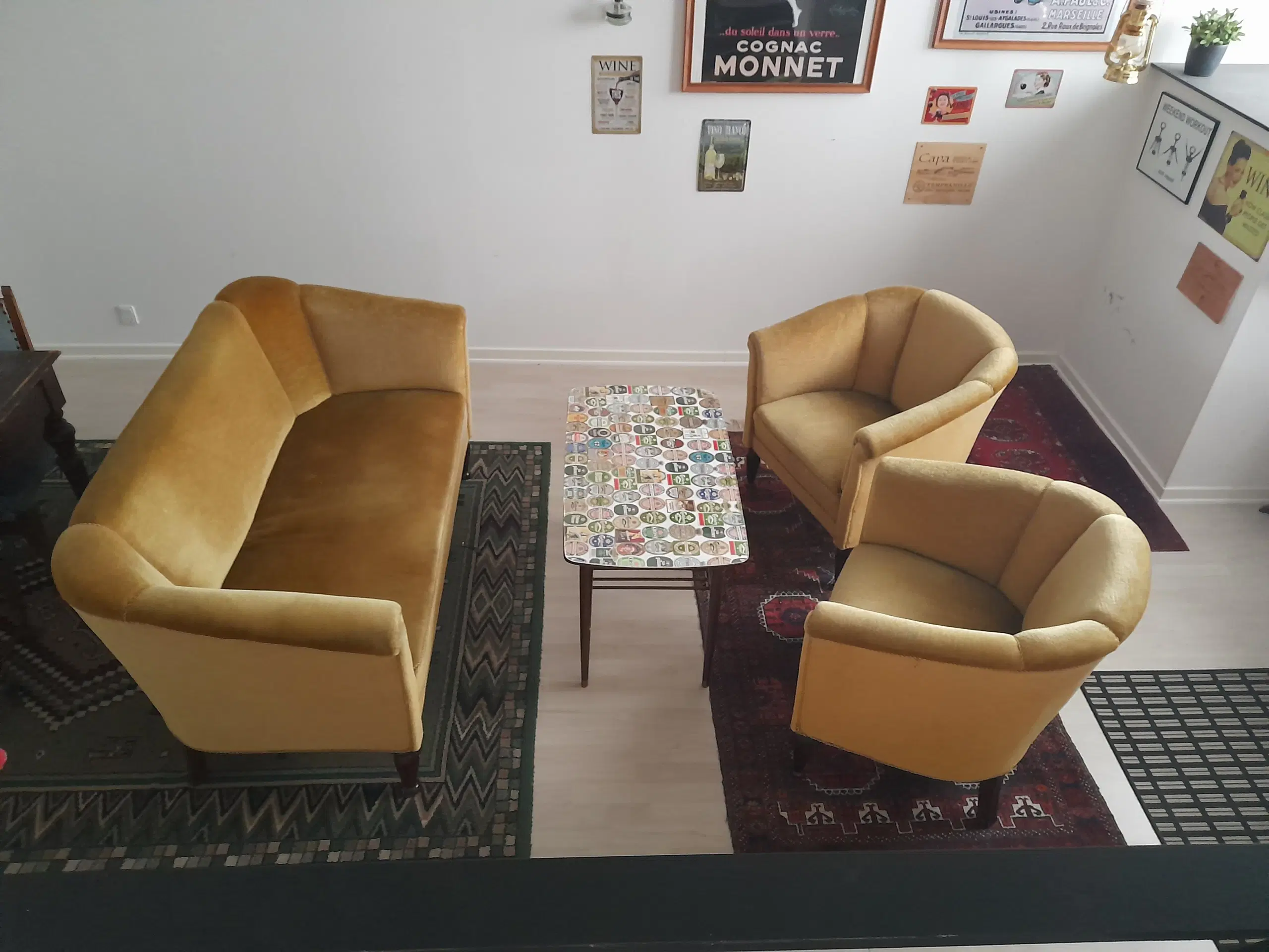 Sofagruppe Retro 1930'erne