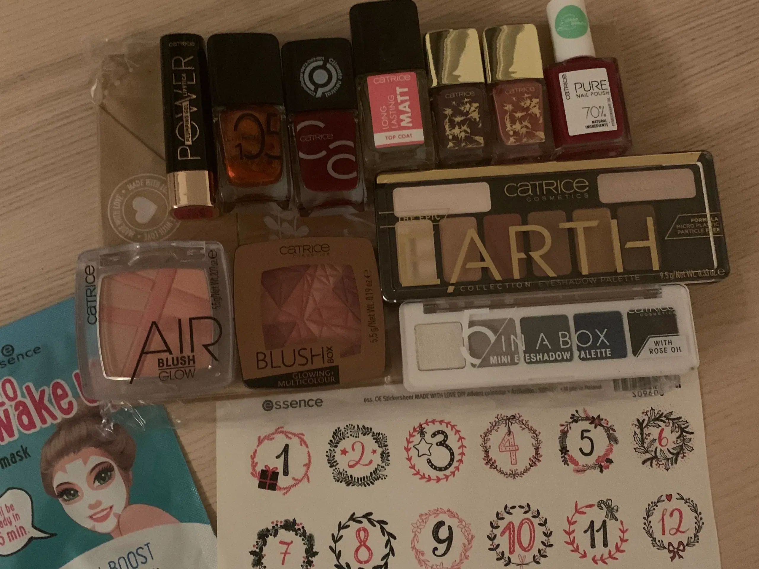 Pakkekalender med make up