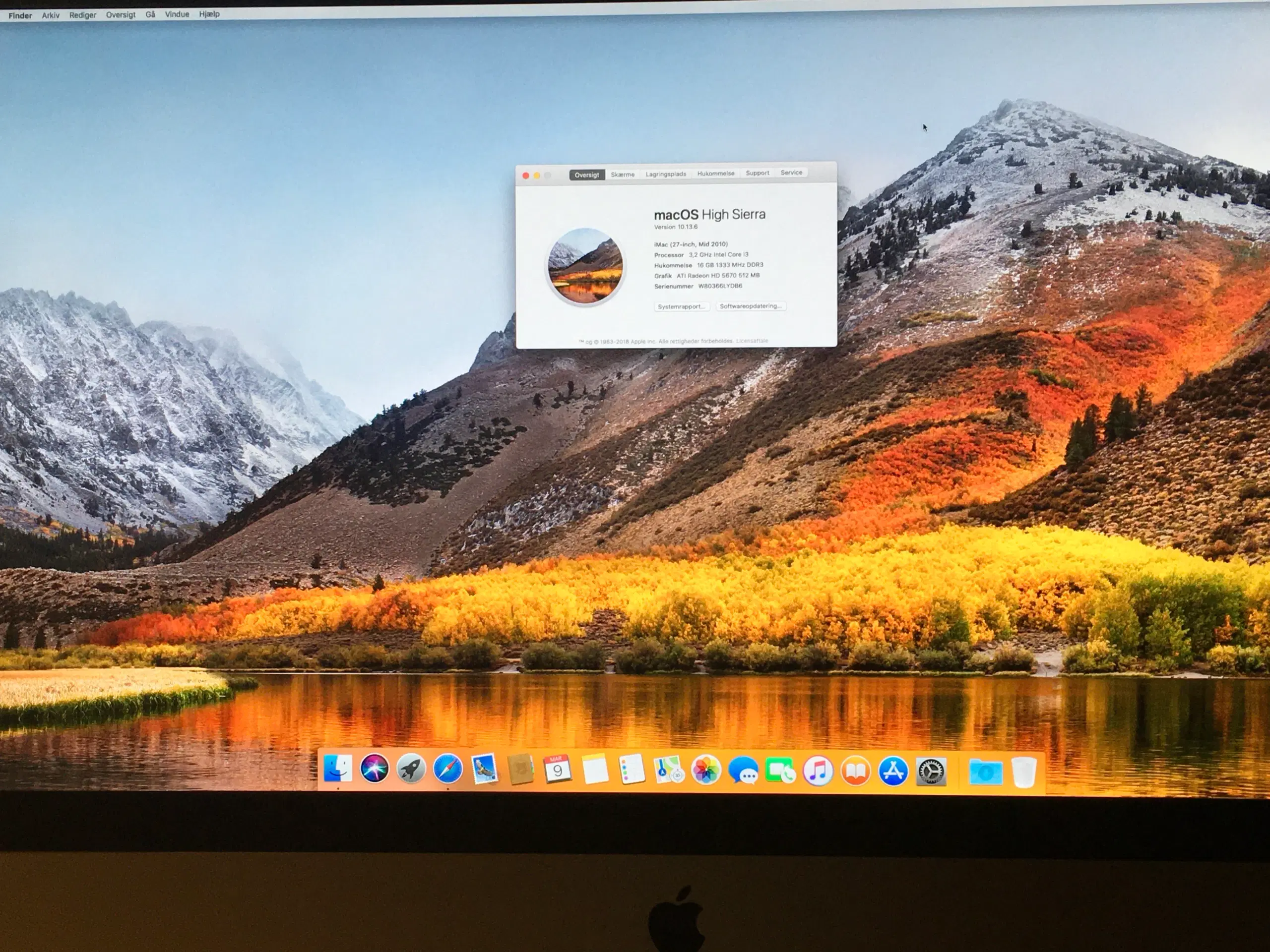 iMac 27” mid 2010 32 Ghz