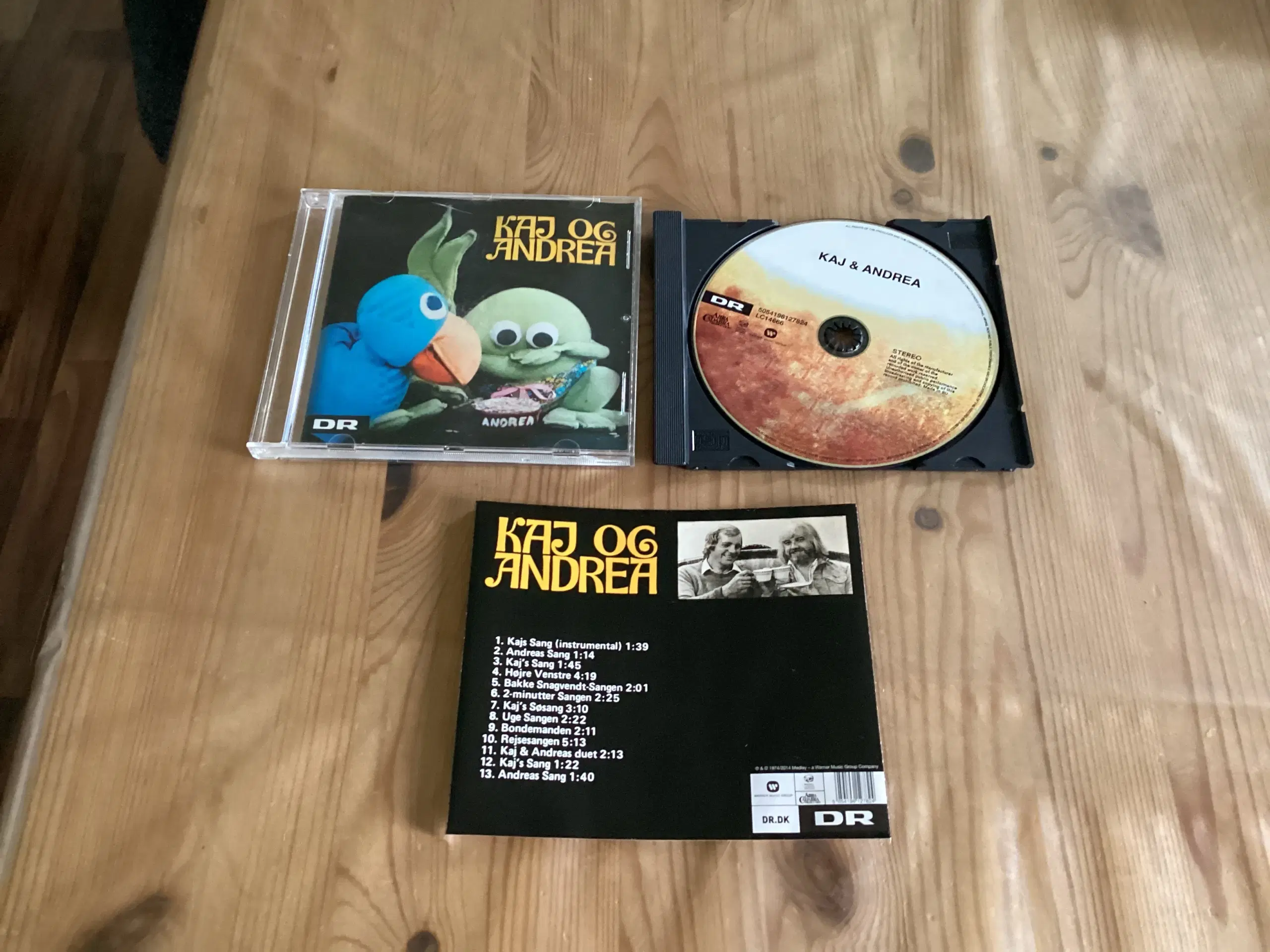 Kaj og Andrea Spil Dvd Musik Pc Tog Cd