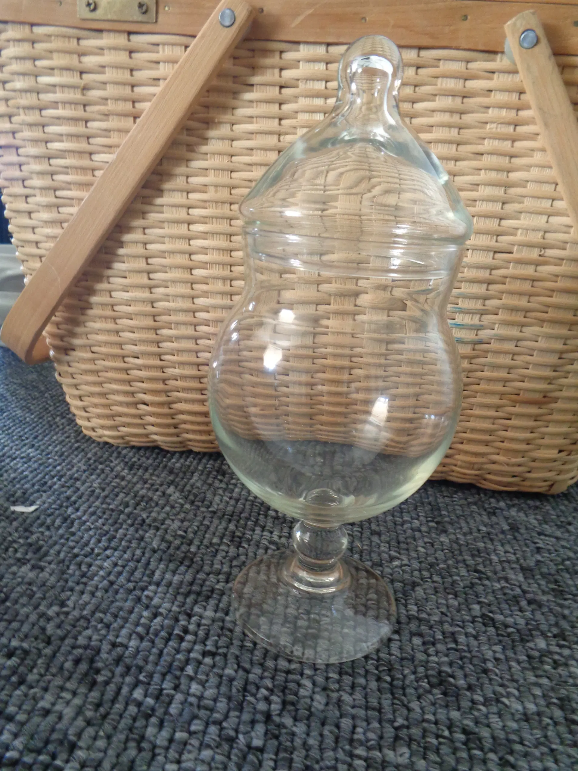 Klokkeformet bolsjer glas