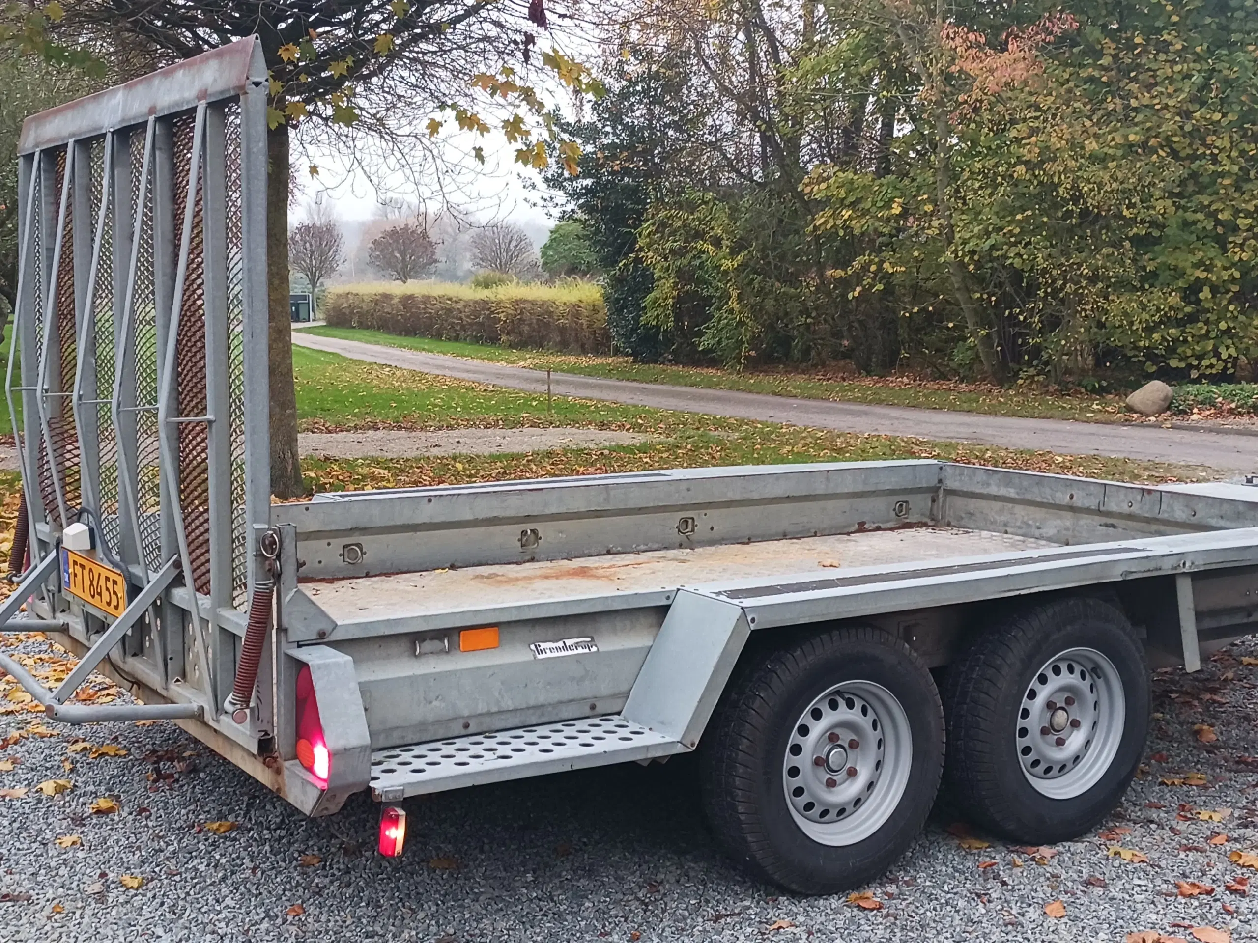 3500 kg Brenderup trailer