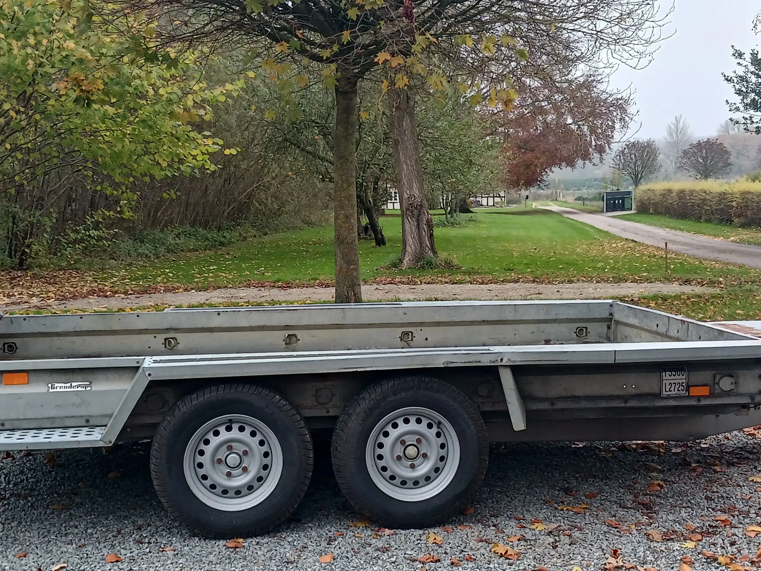 3500 kg Brenderup trailer