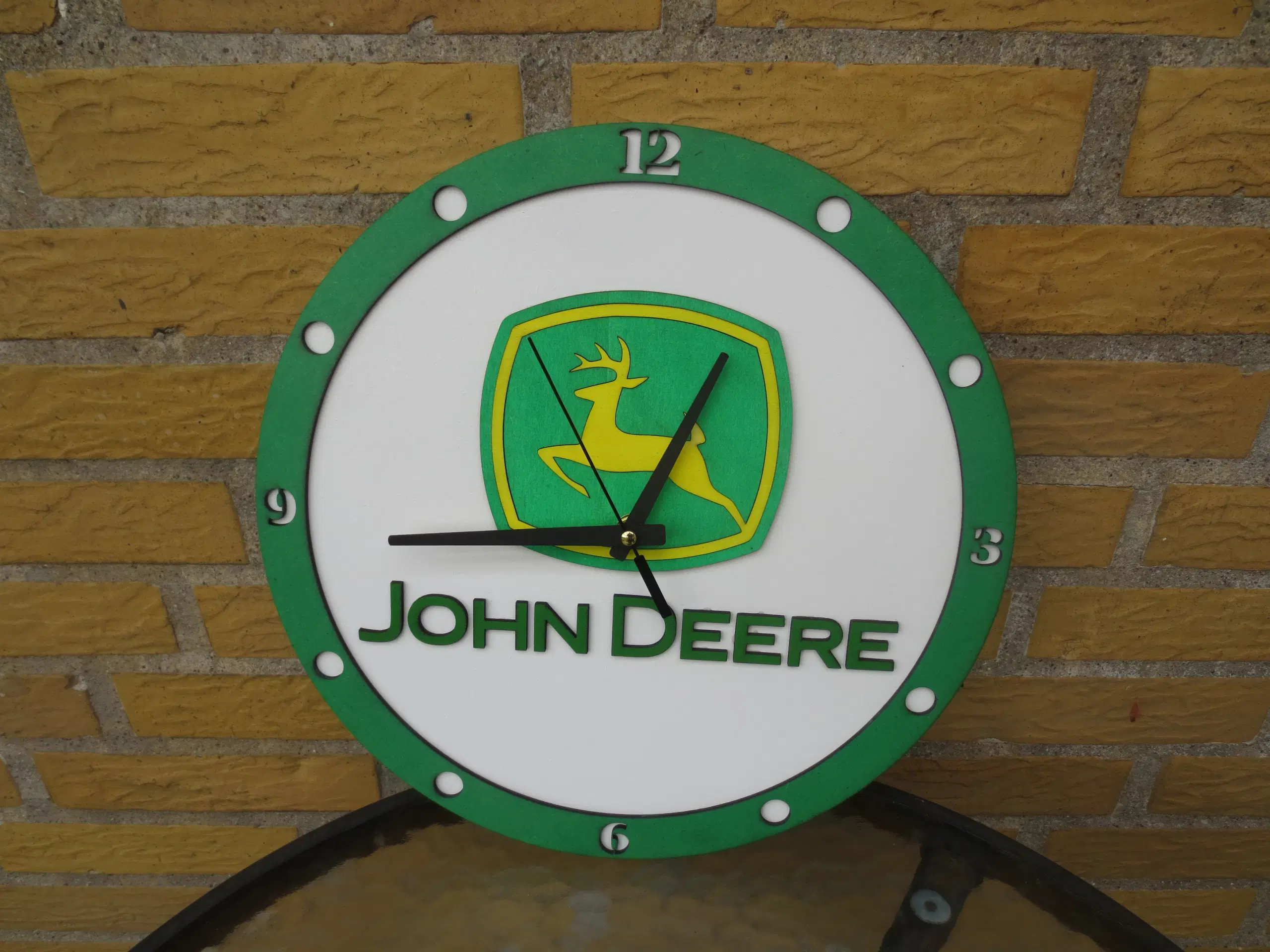 1 stk Ny John Deere Vægur