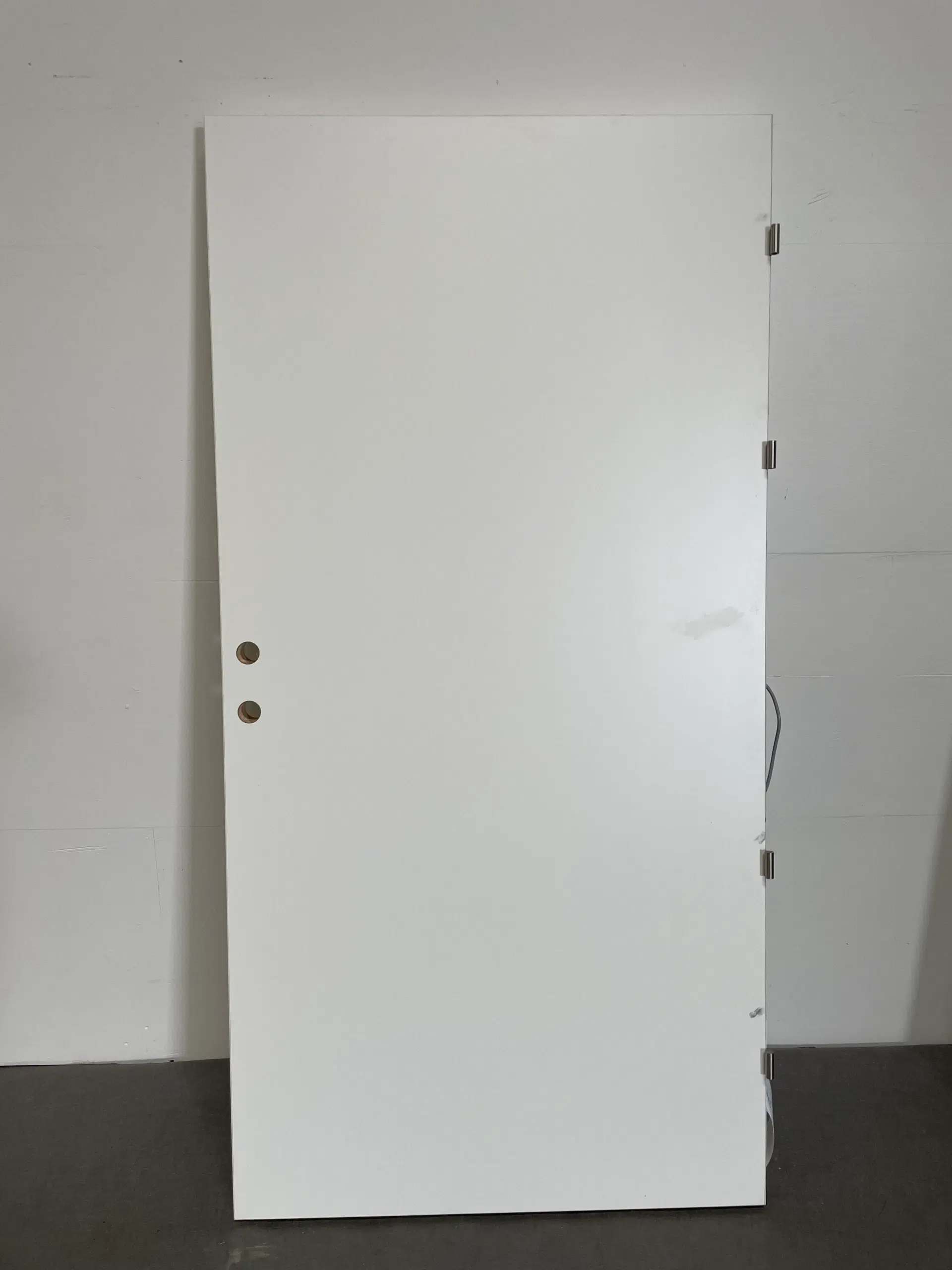 Nordicdoor branddør bd60 1025x61x2052mm højrehængt hvid