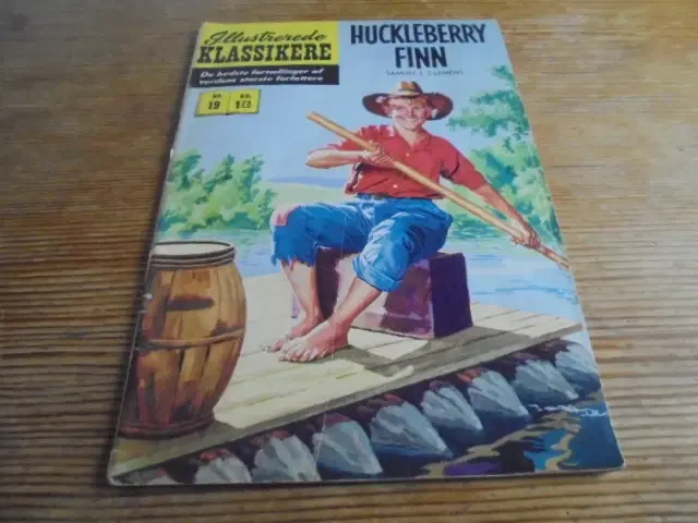 Illustrerede Klassikere nr 19 – Huckleberry Finn