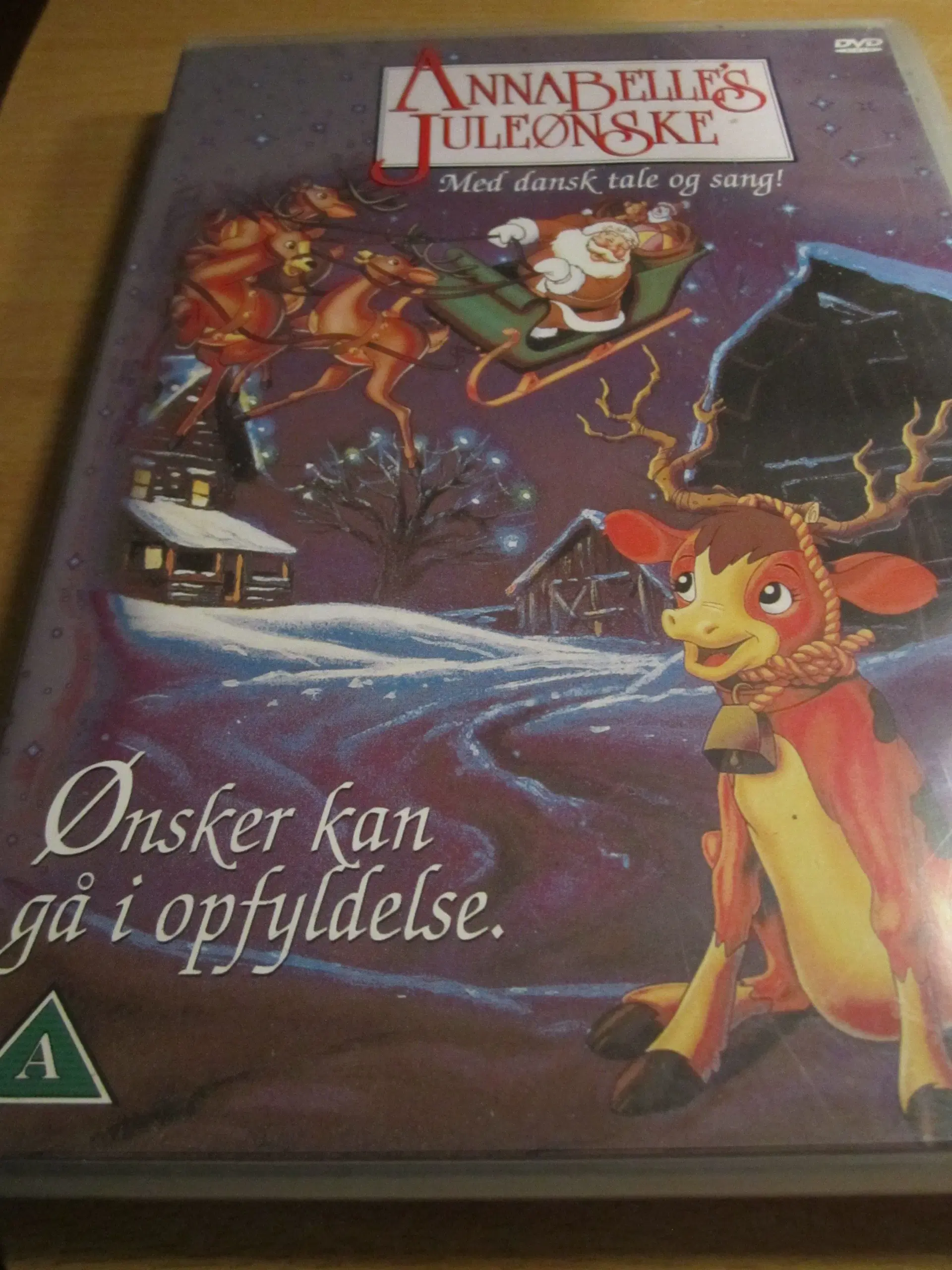 ANNABELLES JULEØNSKE Tegnefilm Dvd