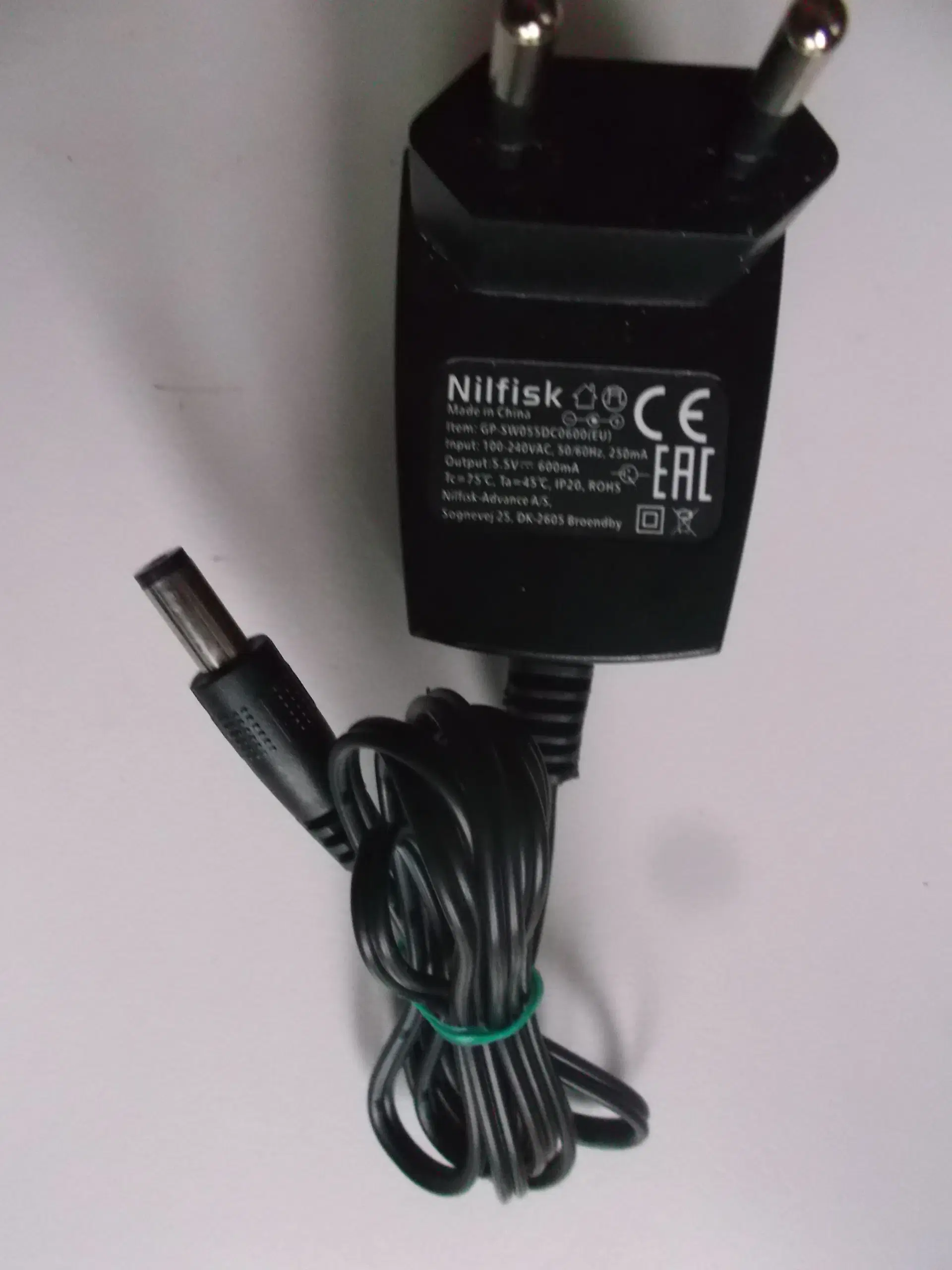Strømforsyning / lader Nilfisk GP-SW055DC0600(EU)